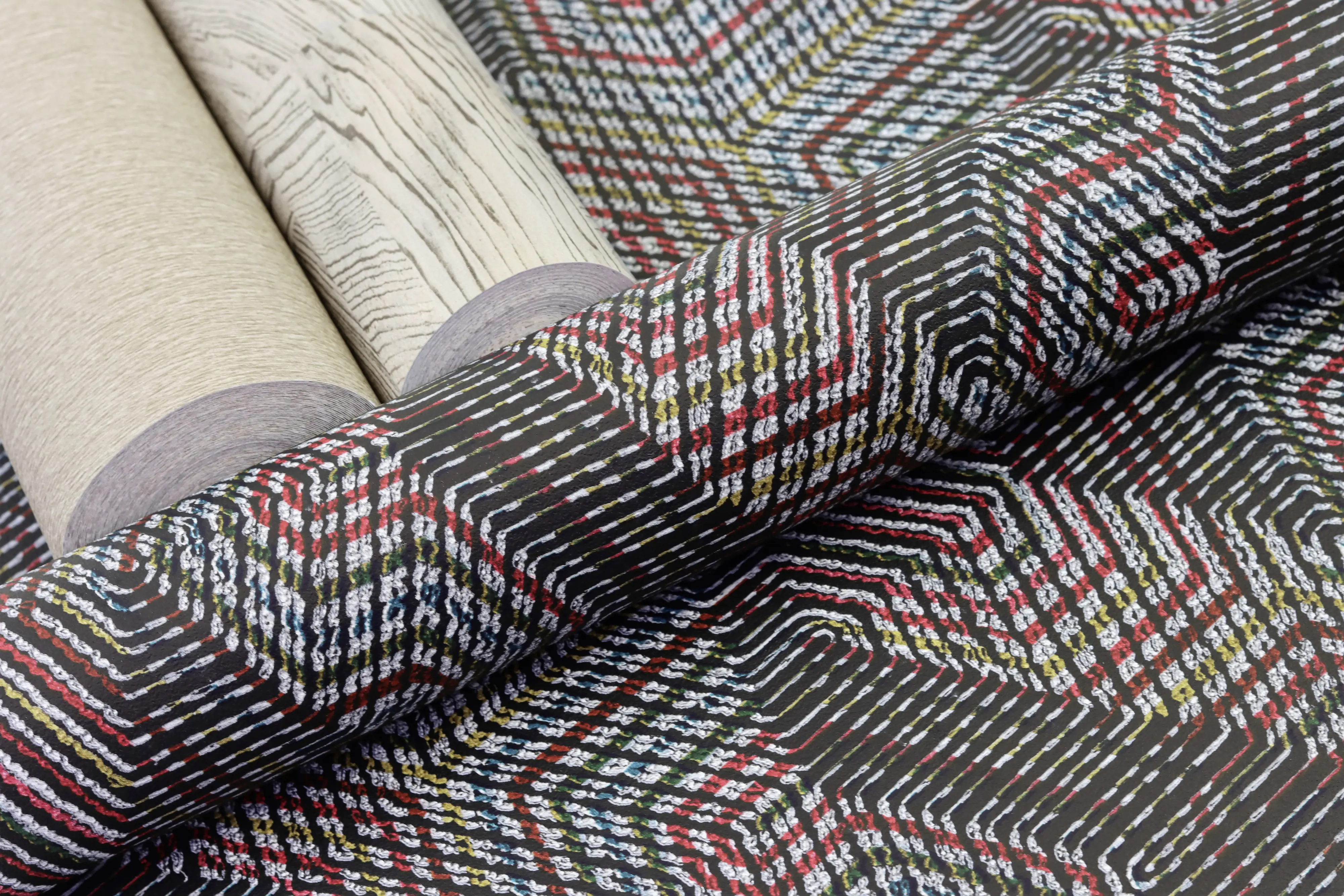 Rasch Vliestapete 751635 Beige-Dunkelbeige Muster & Motive 10,05 m x 0,53 m