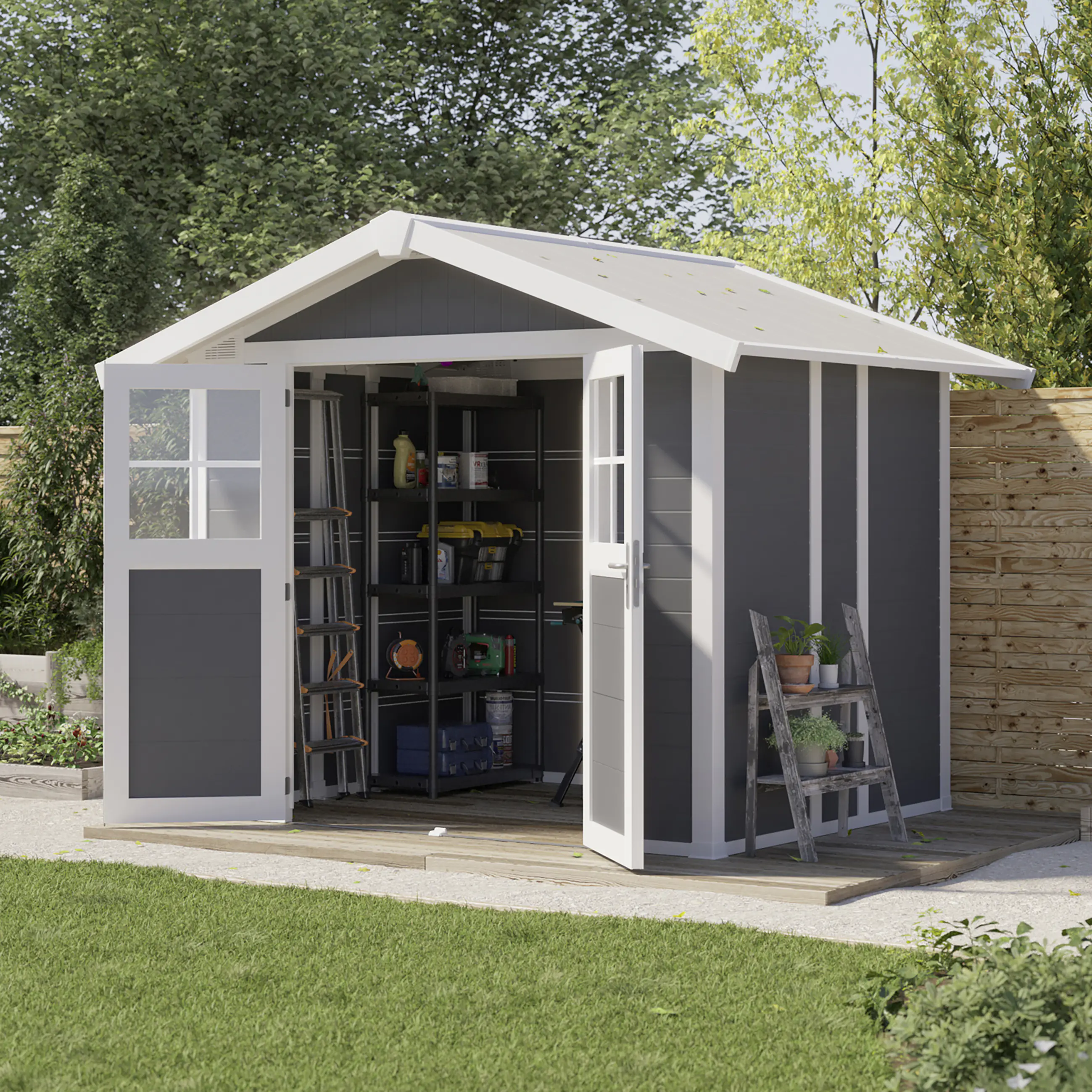 Grosfillex Gartenhaus Deco H 4,9 Grosfillex Gartenhaus Deco H 4,9
