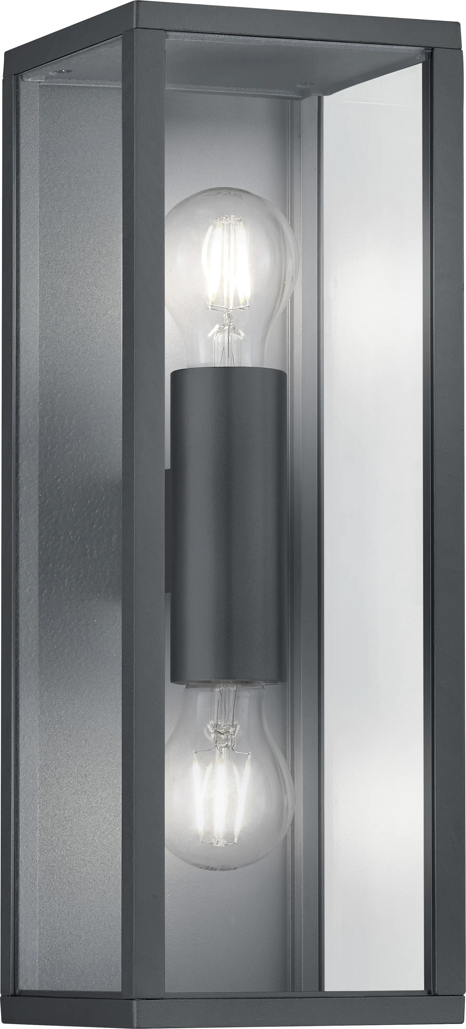 Trio Leuchten Außen-Wandleuchte Garonne E27 anthrazit