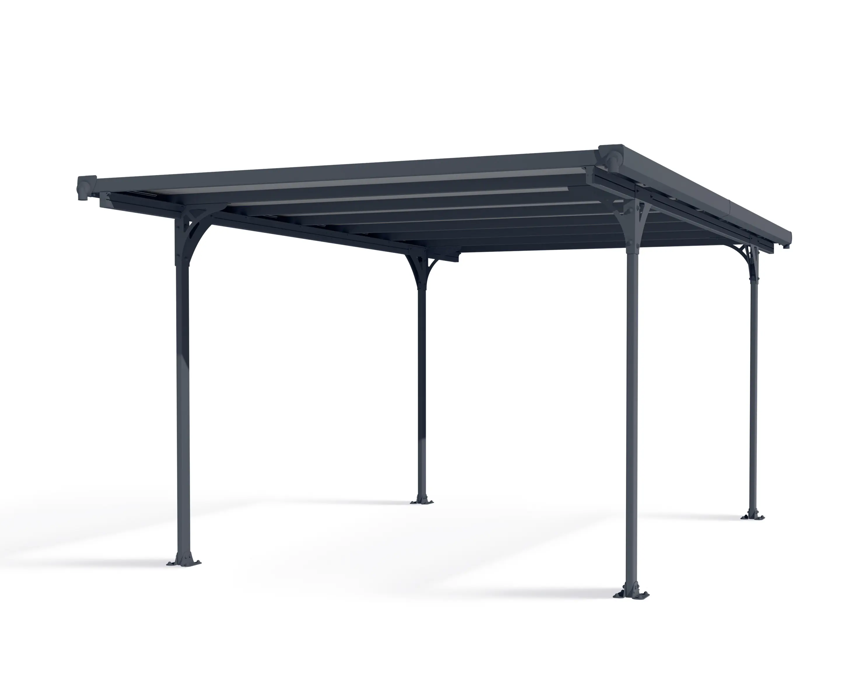Canopia Carport Verona 5000 Grau Alu 504 x 299 cm Canopia Carport Verona 5000 Grau Alu 504 x 299 cm