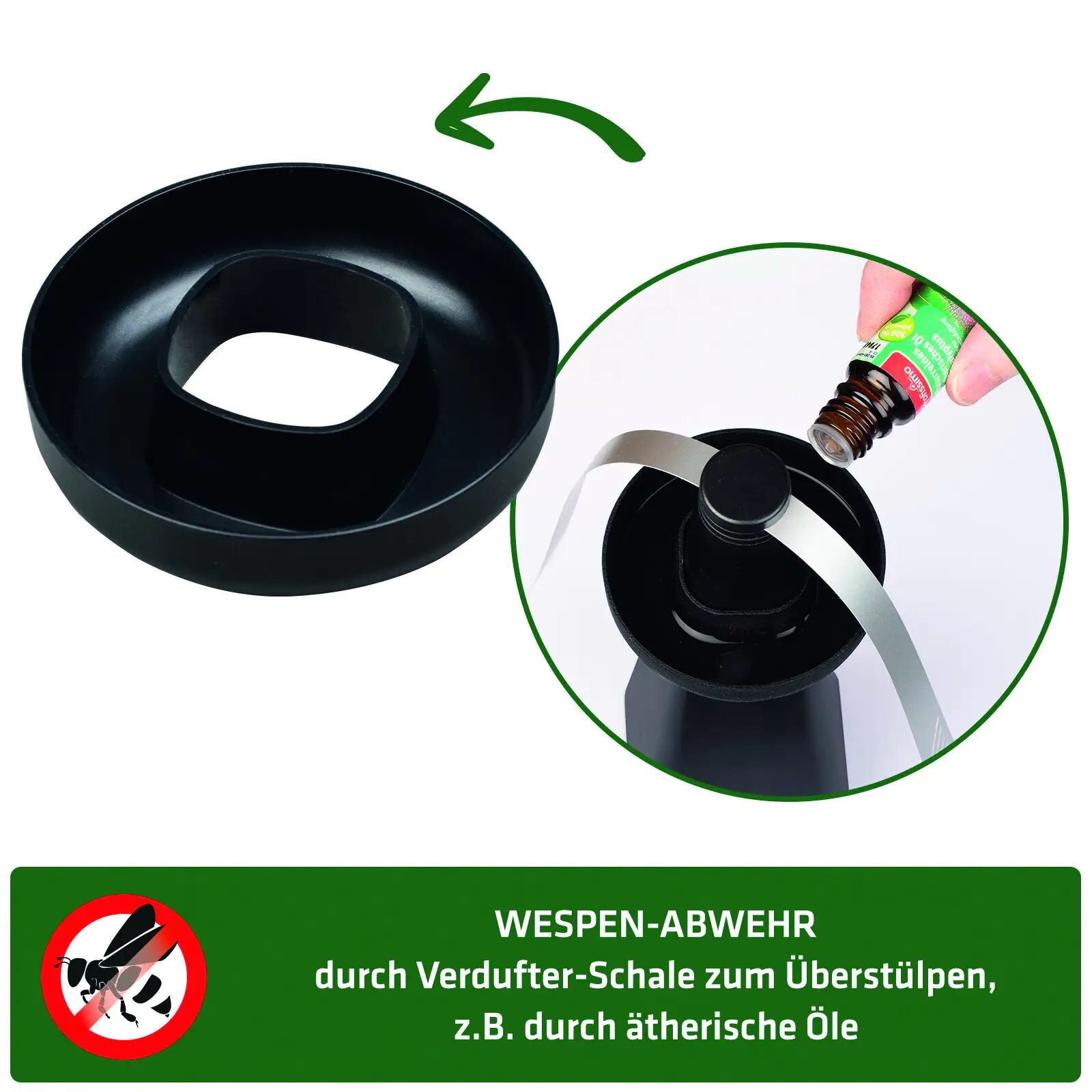 Gardigo Fliegen Wedler / Wespen-Verdufter mit Aufhänge-Haken Gardigo Fliegen Wedler / Wespen-Verdufter mit Aufhänge-Haken