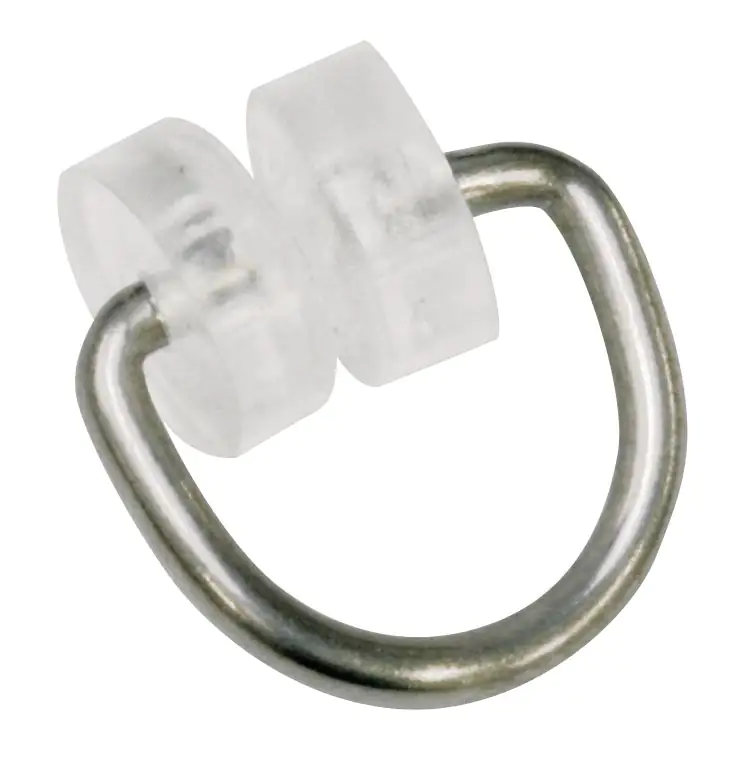 Gardinia T-Rollring 20 Stück, silber