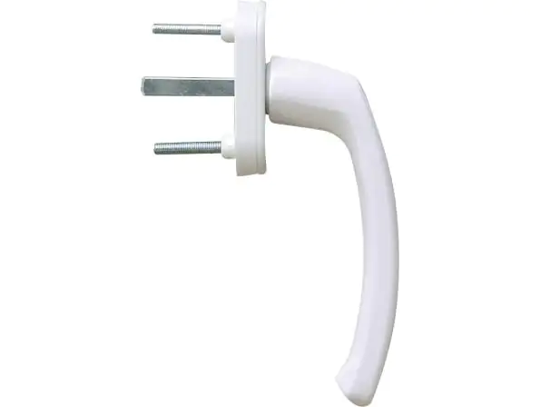 TrendLine Fenstergriff Aluminium weiß TrendLine Fenstergriff Aluminium weiß