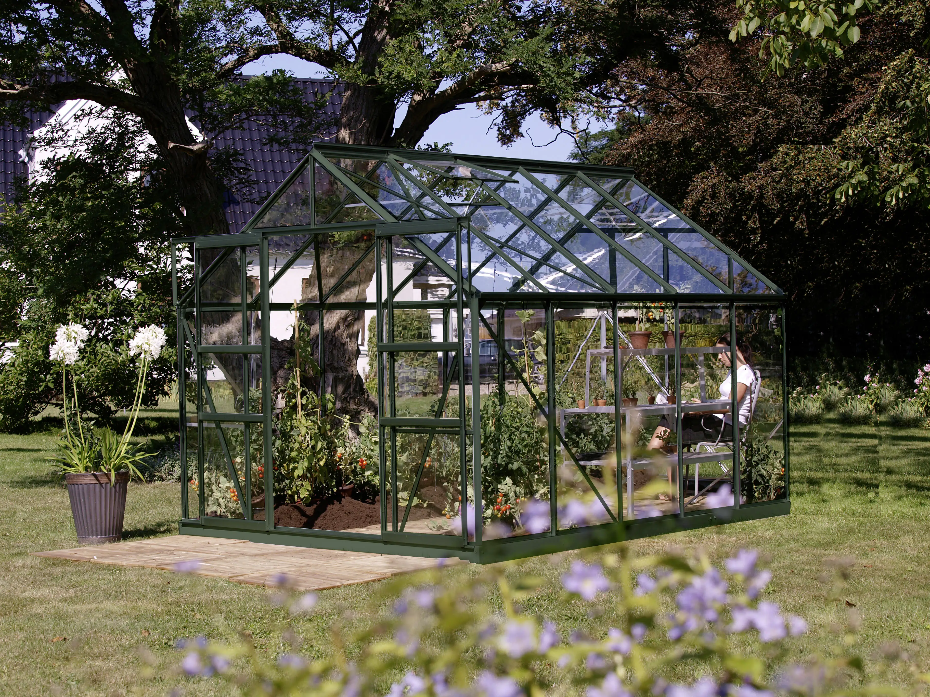 4005717054168_2604519 Vitavia Gewächshaus Uranus 8300 254 x 317 cm 3 mm Sicherheitsglas