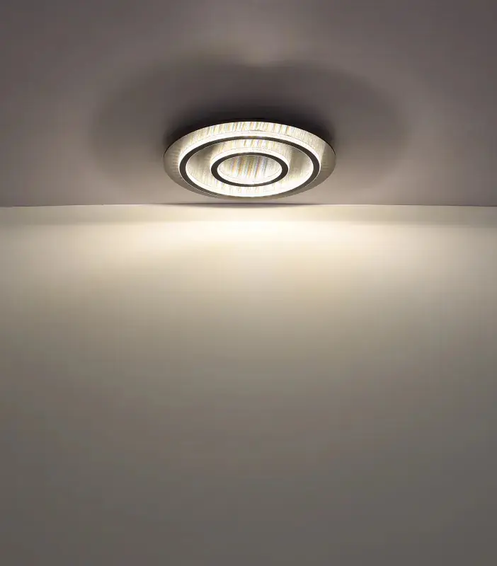 Globo Deckenleuchte Jayden Ø 55 x 6 cm schwarz CCT