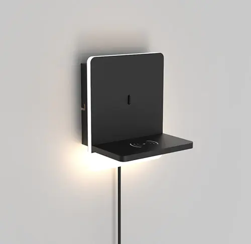 Trio Leuchten LED Wandleuchte Fairfield 9W warmweiß schwarz Trio Leuchten LED Wandleuchte Fairfield 9W warmweiß schwarz