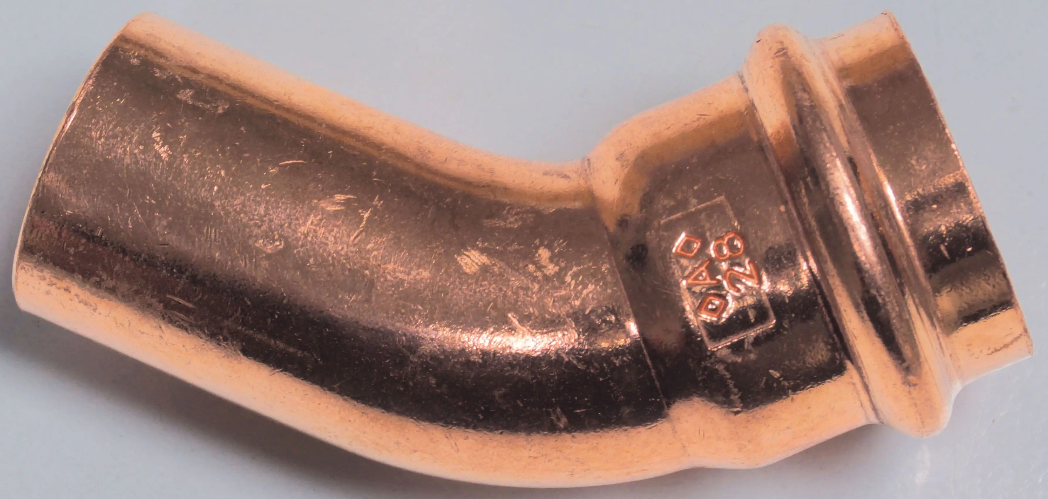 Cornat Press-Bogen 45° Kupfer, ø 28 mm