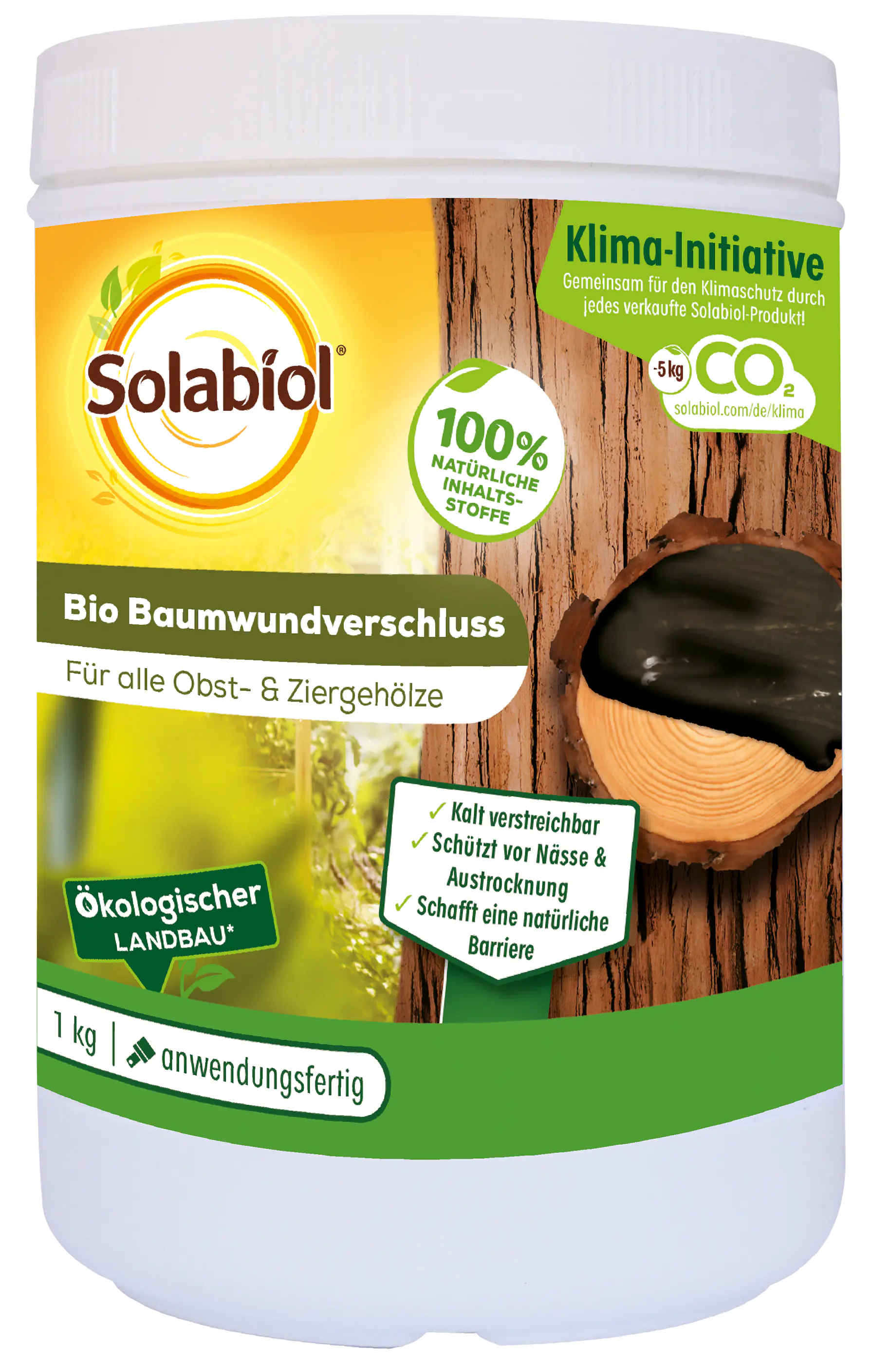 Solabiol Bio Baumwundverschluss 1 kg Solabiol Bio Baumwundverschluss 1 kg