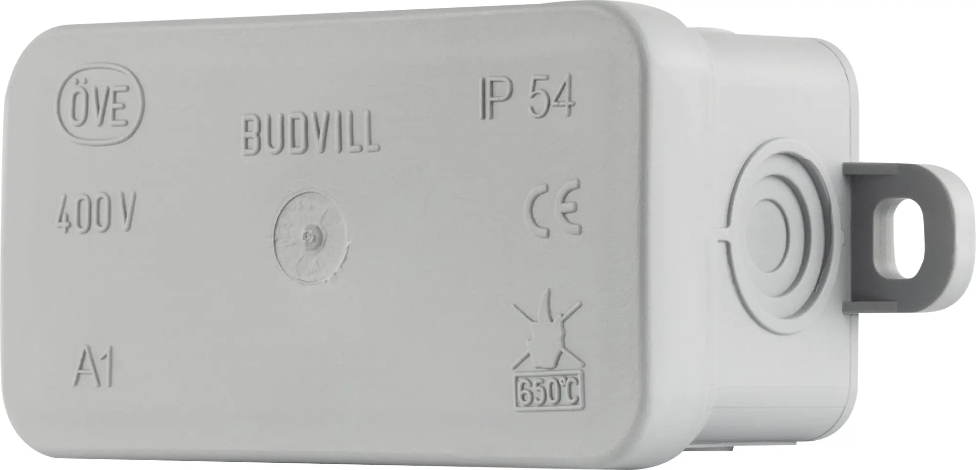 REV Abzweigkasten Aufputz 7,5 x 4,5 cm grau