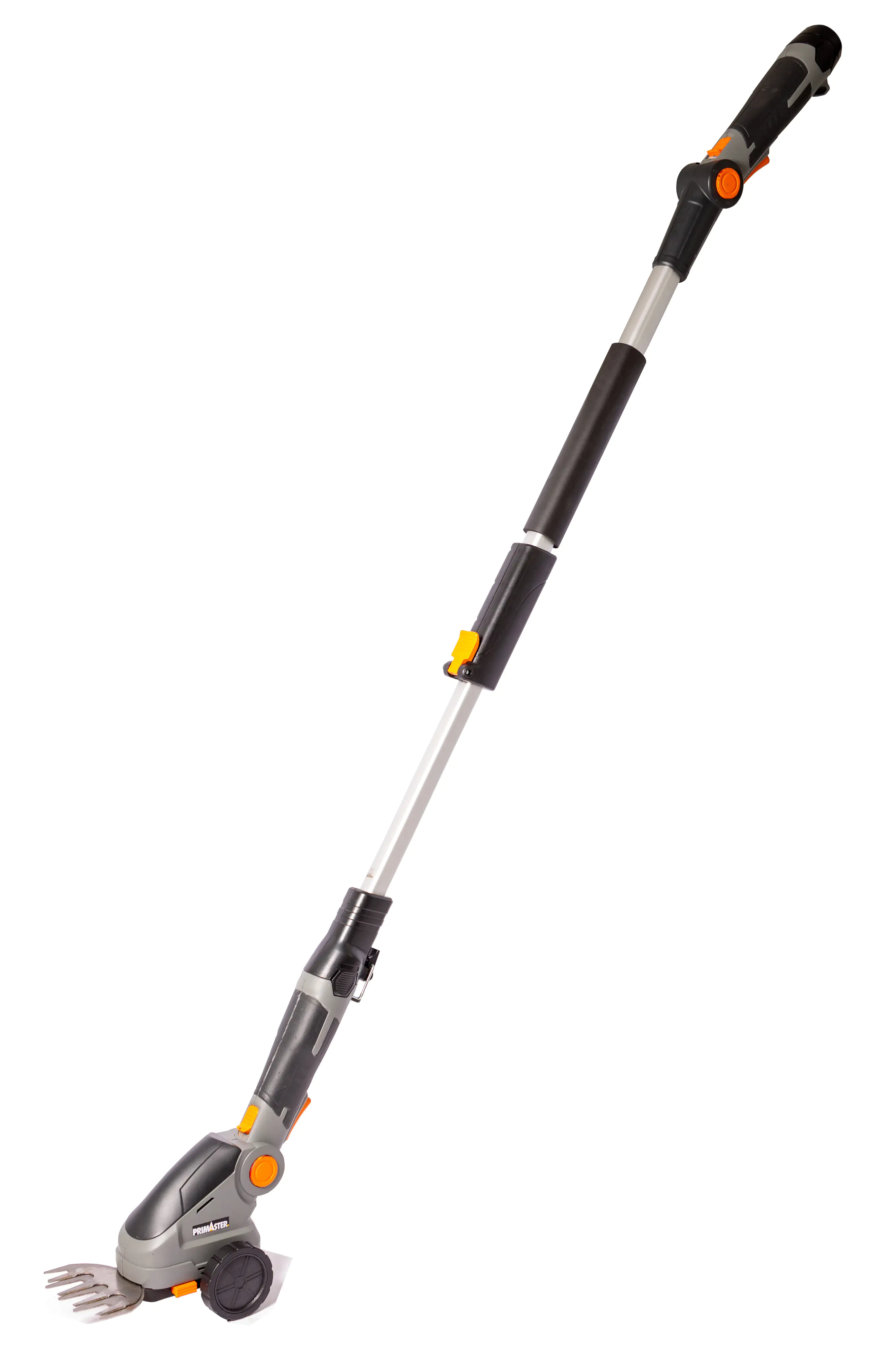 Primaster Akku-Gras- und Strauchschere PMGBS mit Teleskopstiel 1225 12 Volt inkl. Akku und Ladegerät