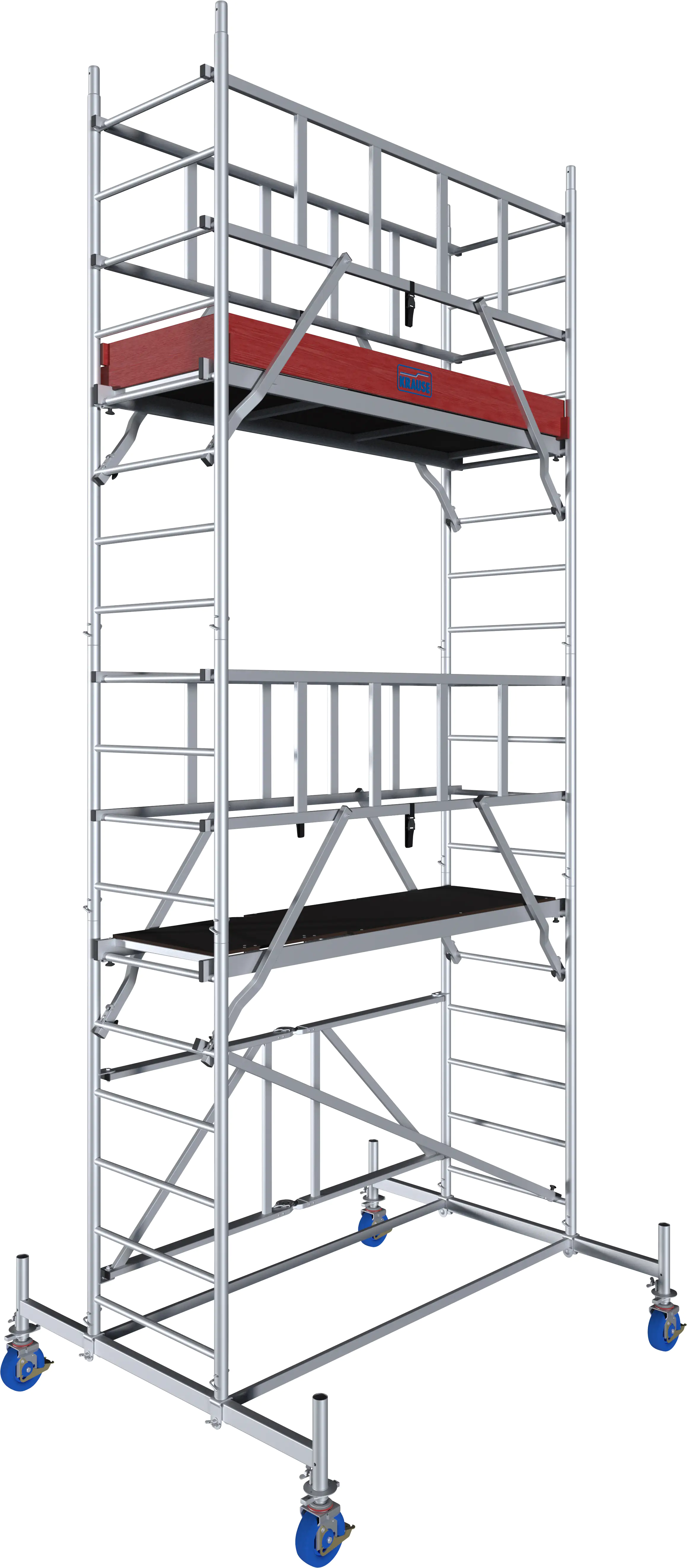 Krause Faltgerüst MONTO ProTec XS Aluminium 5,80 m