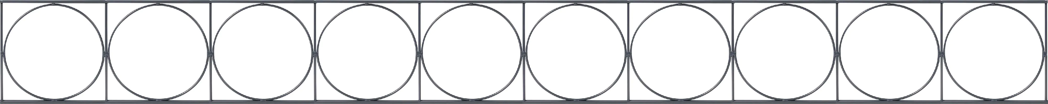 Alberts Dekorelement Design Oslo 200 x 20 cm anthrazit