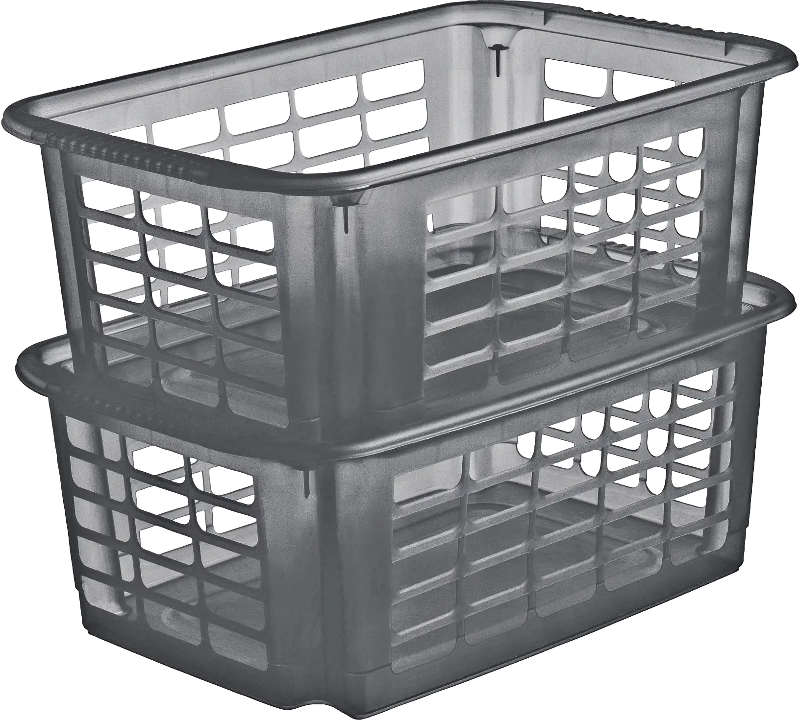 Rotho Drehstapelkorb Reverso small 4,5 L anthrazit Rotho Drehstapelkorb Reverso small 4,5 L anthrazit