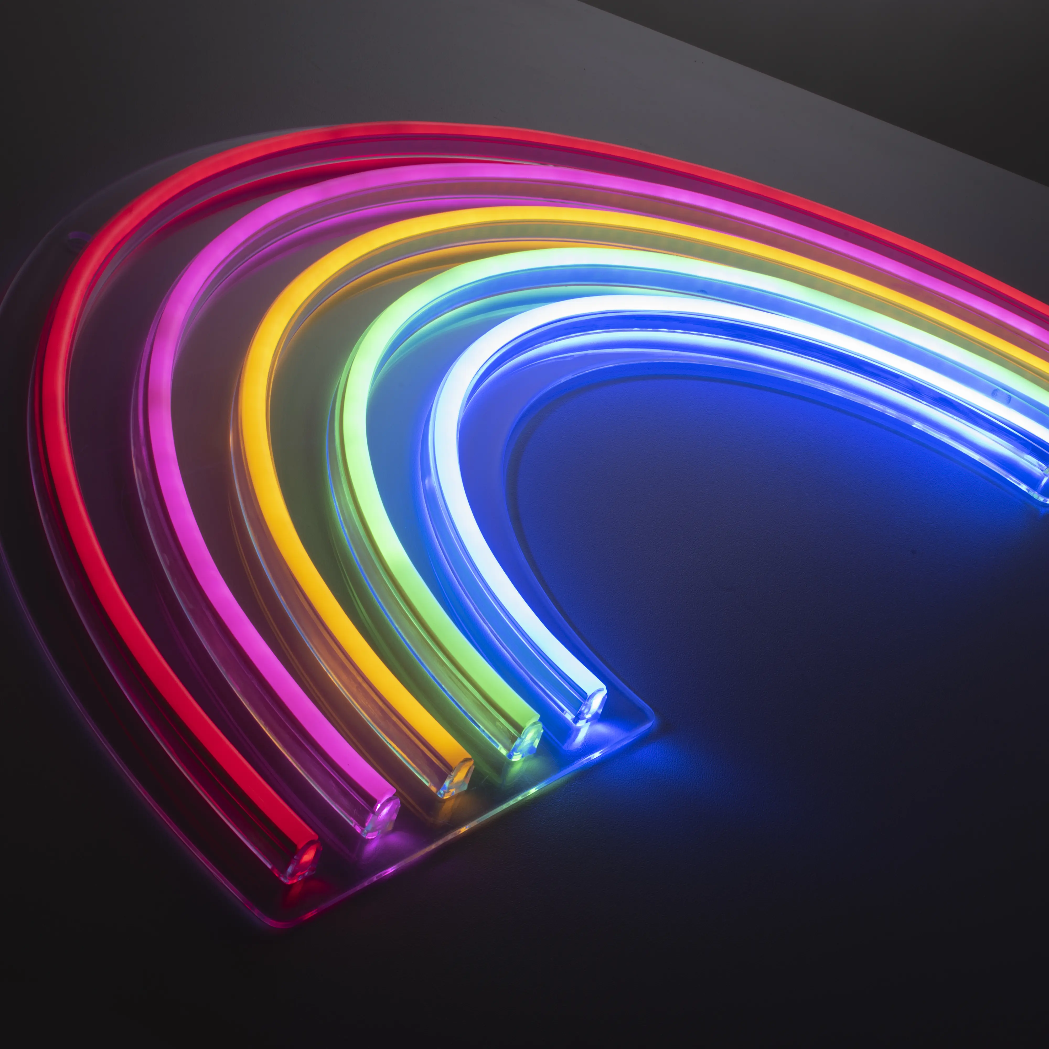 Just light LED Dekoleuchte Rainbow 63 x 1,5 x 32 cm Just light LED Dekoleuchte Rainbow 63 x 1,5 x 32 cm