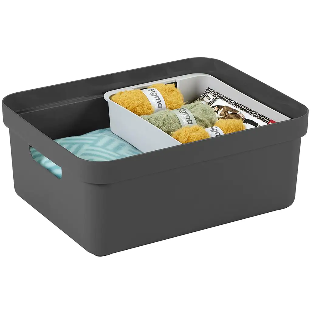 Sunware Aufbewahrungsbox Sigma Home 24 L anthrazit