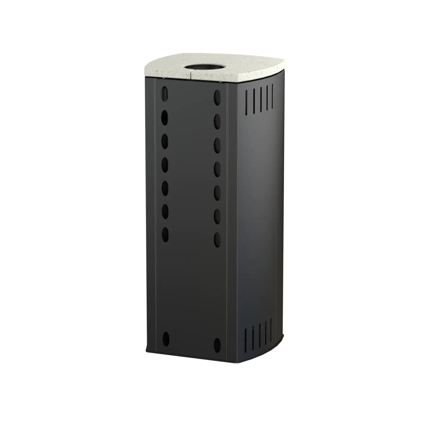 Thermia Kaminofen Alpha Limestone schwarz 6 kW