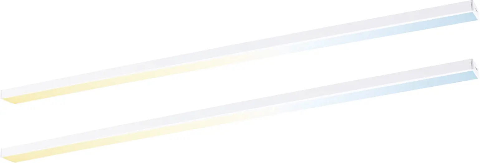 Paulmann LED Lichtleiste Inline Erweiterung weiß 55 cm TW 2er Set
