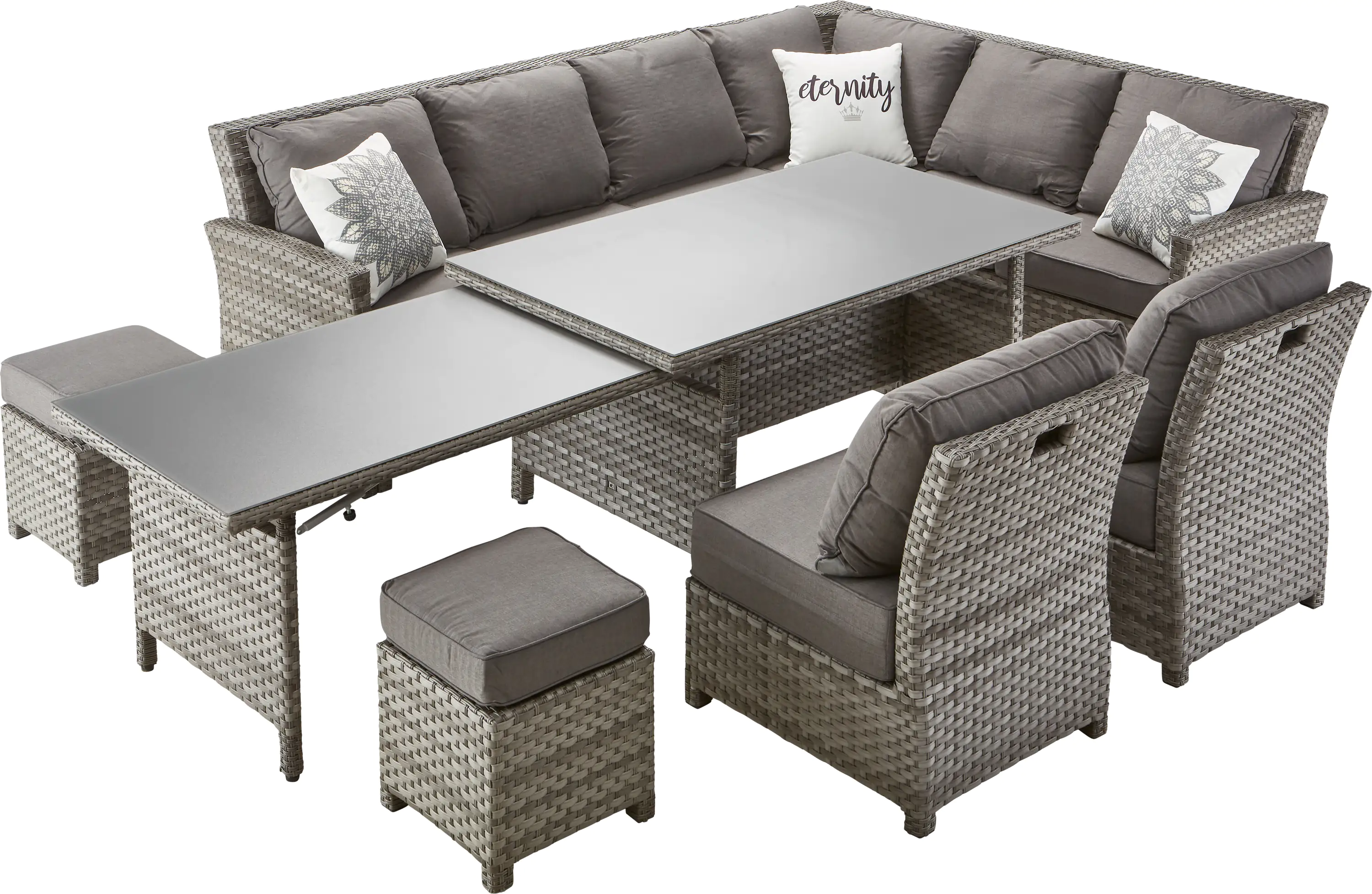 4333692229074_02 Primaster Dining Lounge Möbelset Portofino Deluxe