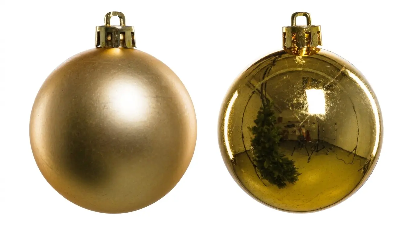 TrendLine Weihnachtskugeln bruchfest, langlebig Ø 6 cm gold 12 Stück