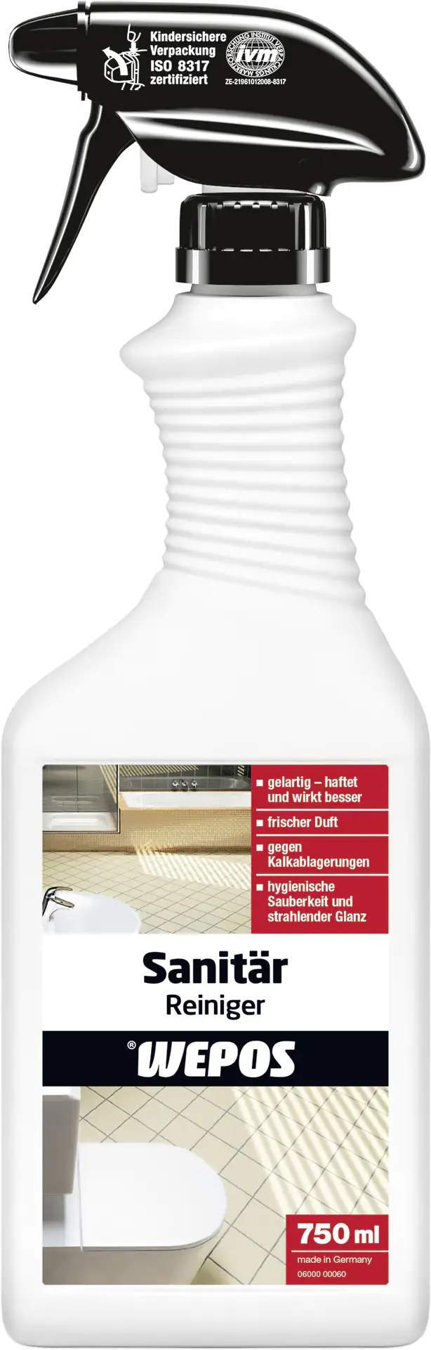 Wepos Sanitärreiniger 750 ml Wepos Sanitärreiniger 750 ml