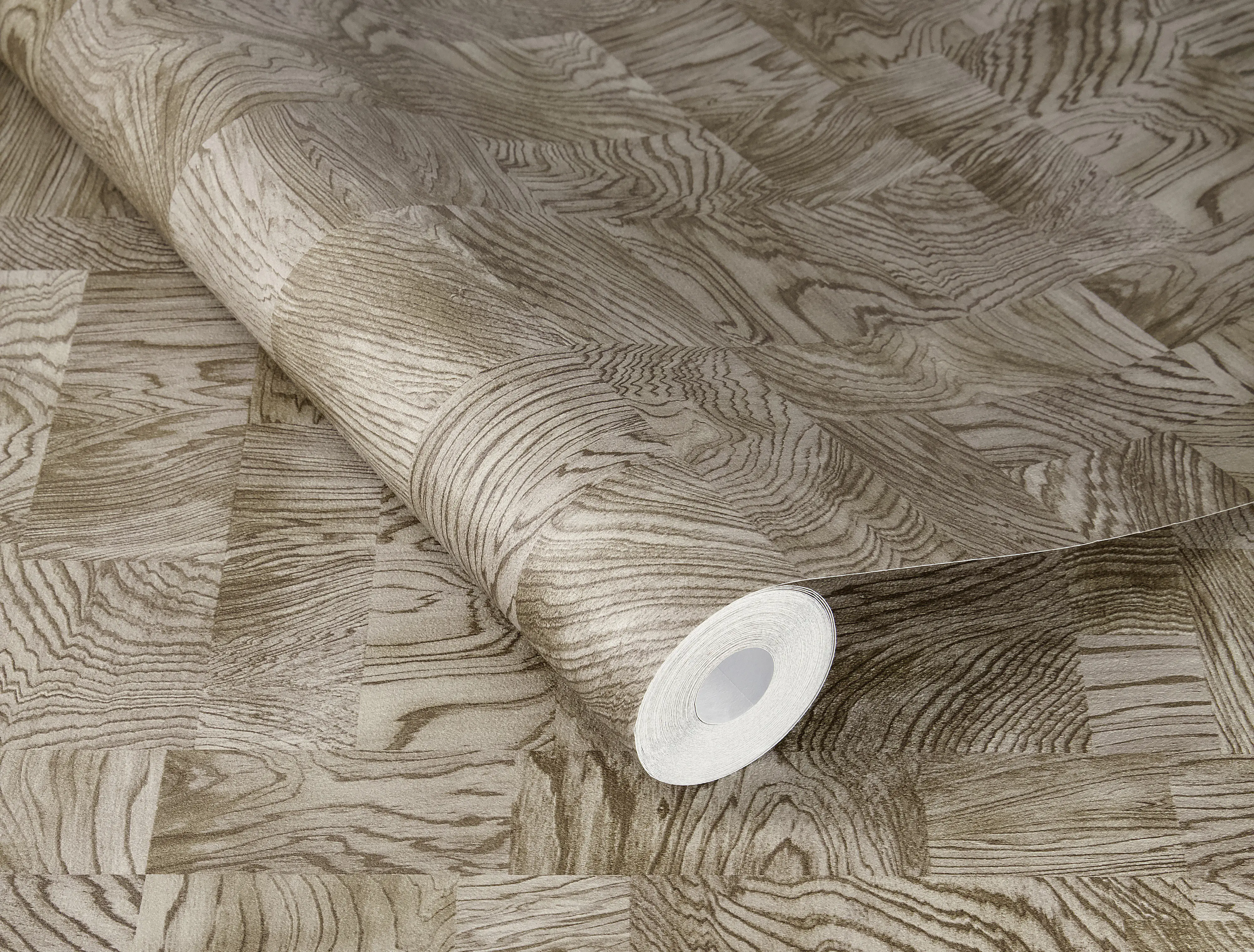 Rasch Vliestapete 751659 Braun-Mittelbraun Muster & Motive 10,05 m x 0,53 m