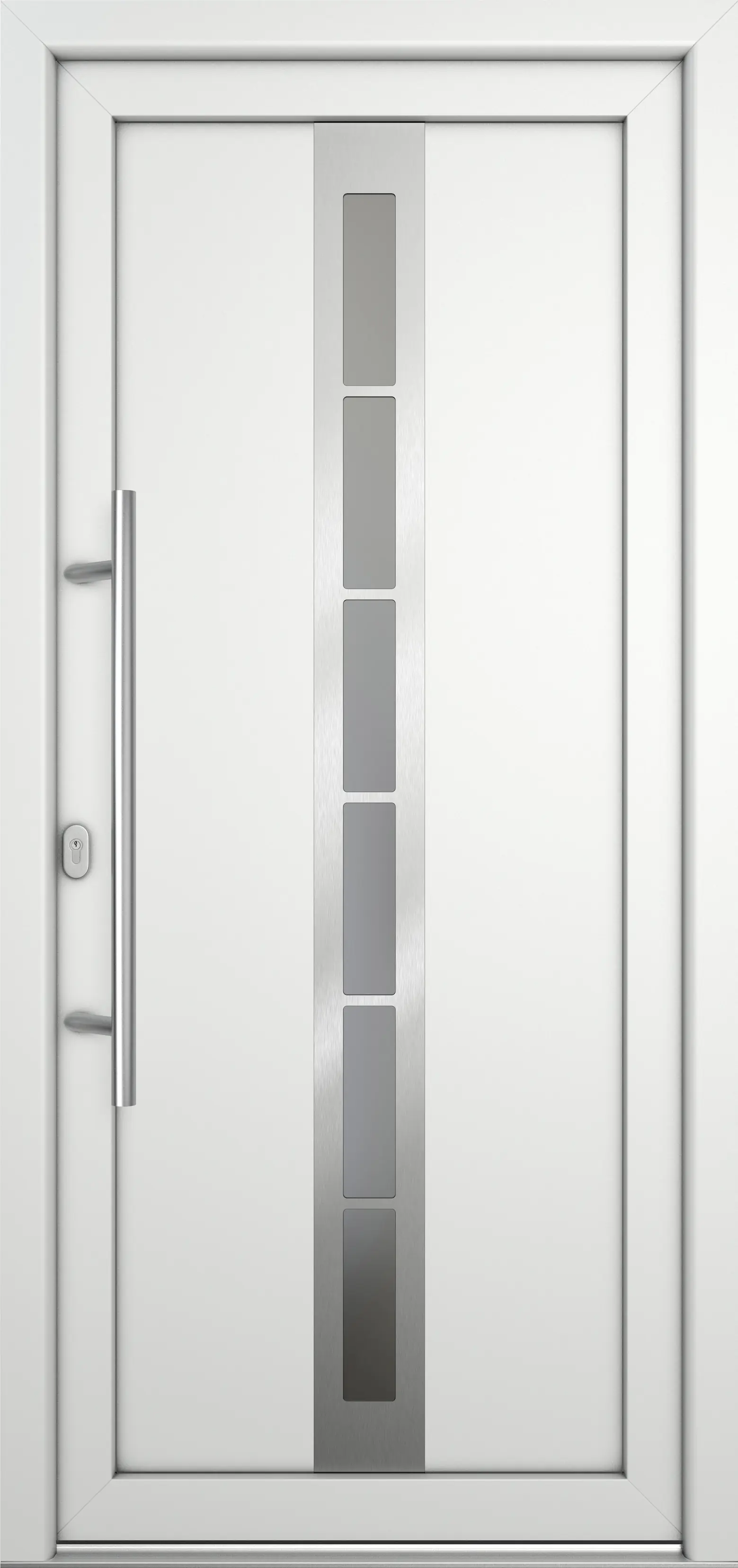 Meeth Haustür Signum Pro PVC Modell 38 108 x 200 cm DIN Links weiß