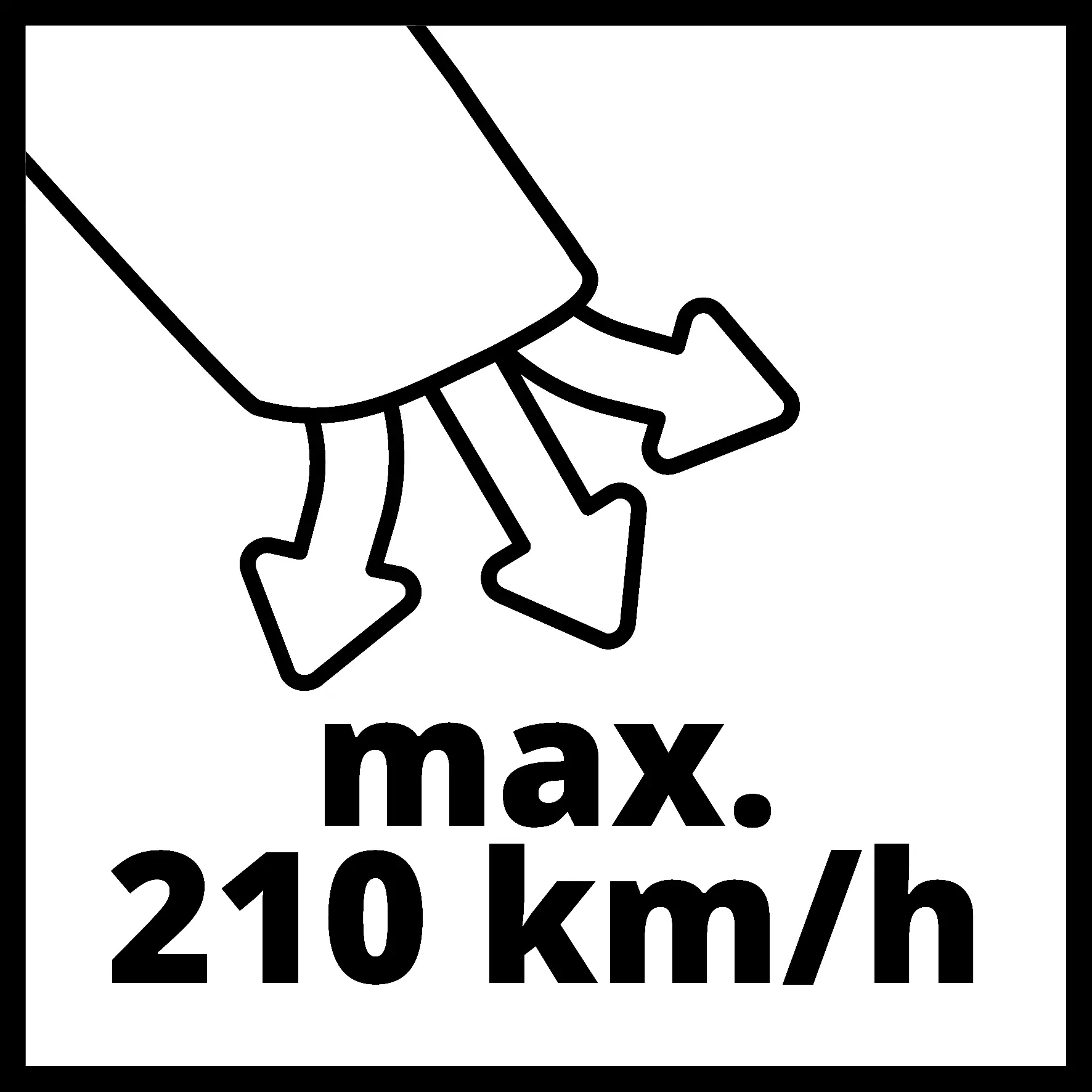 Einhell Akku Laubsauger Venturro 18/210 ohne Akku und Ladegerät