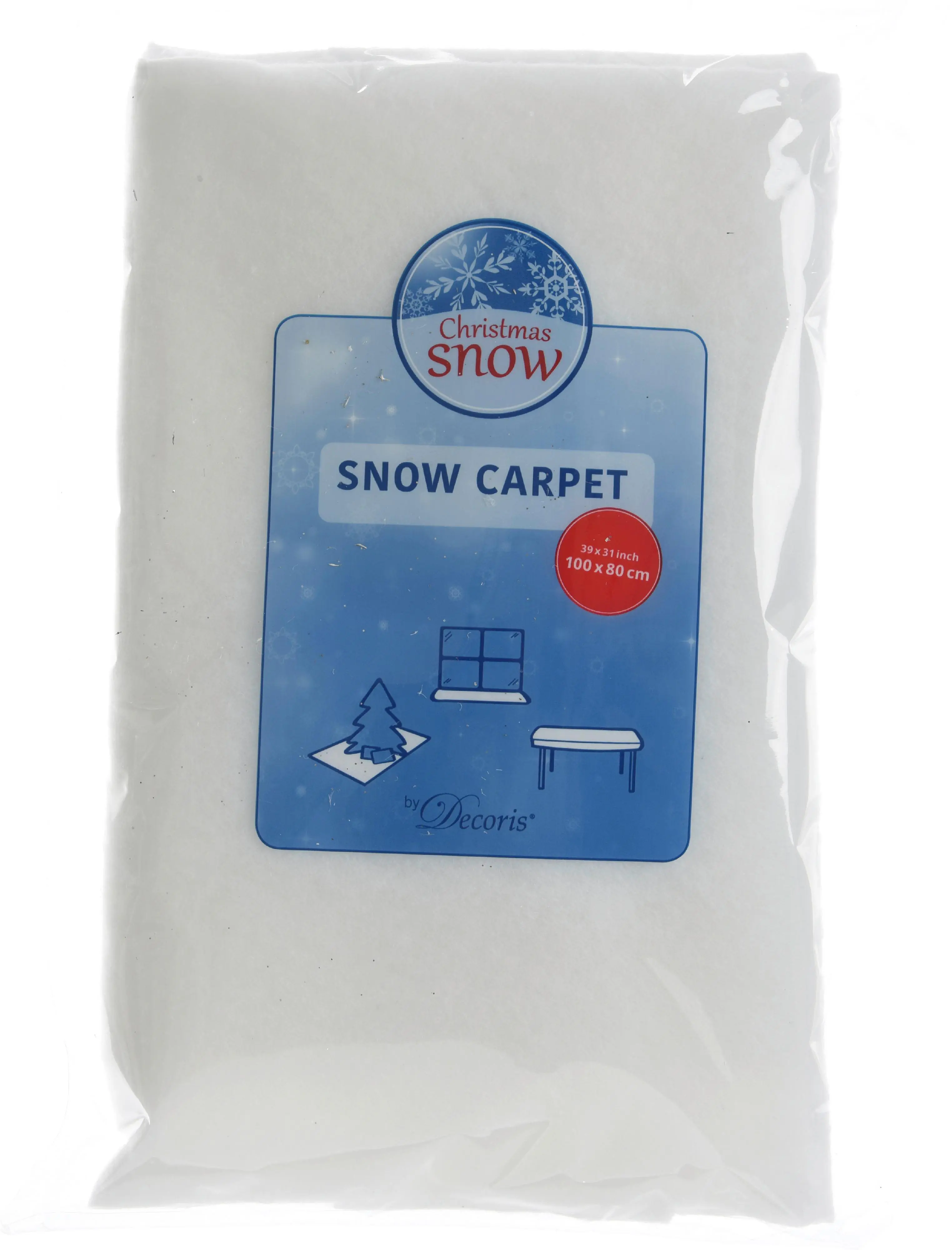 Kaemingk Schneedecke weiß 100 x 80 cm Kaemingk Schneedecke weiß 100 x 80 cm