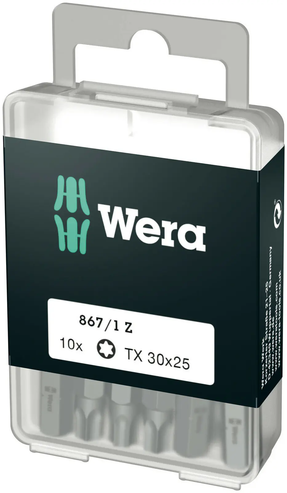 Wera Bits 867/1 DIY TX 10-teilig
