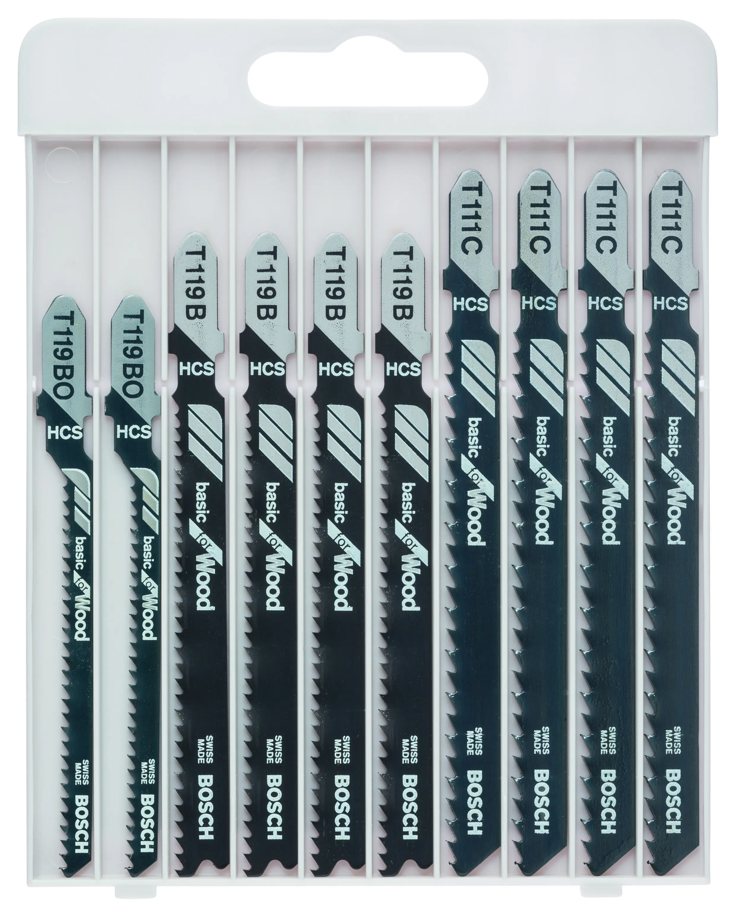 Bosch Stichsägeblätter Basic for Wood 10-teilig Bosch Stichsägeblätter Basic for Wood 10-teilig