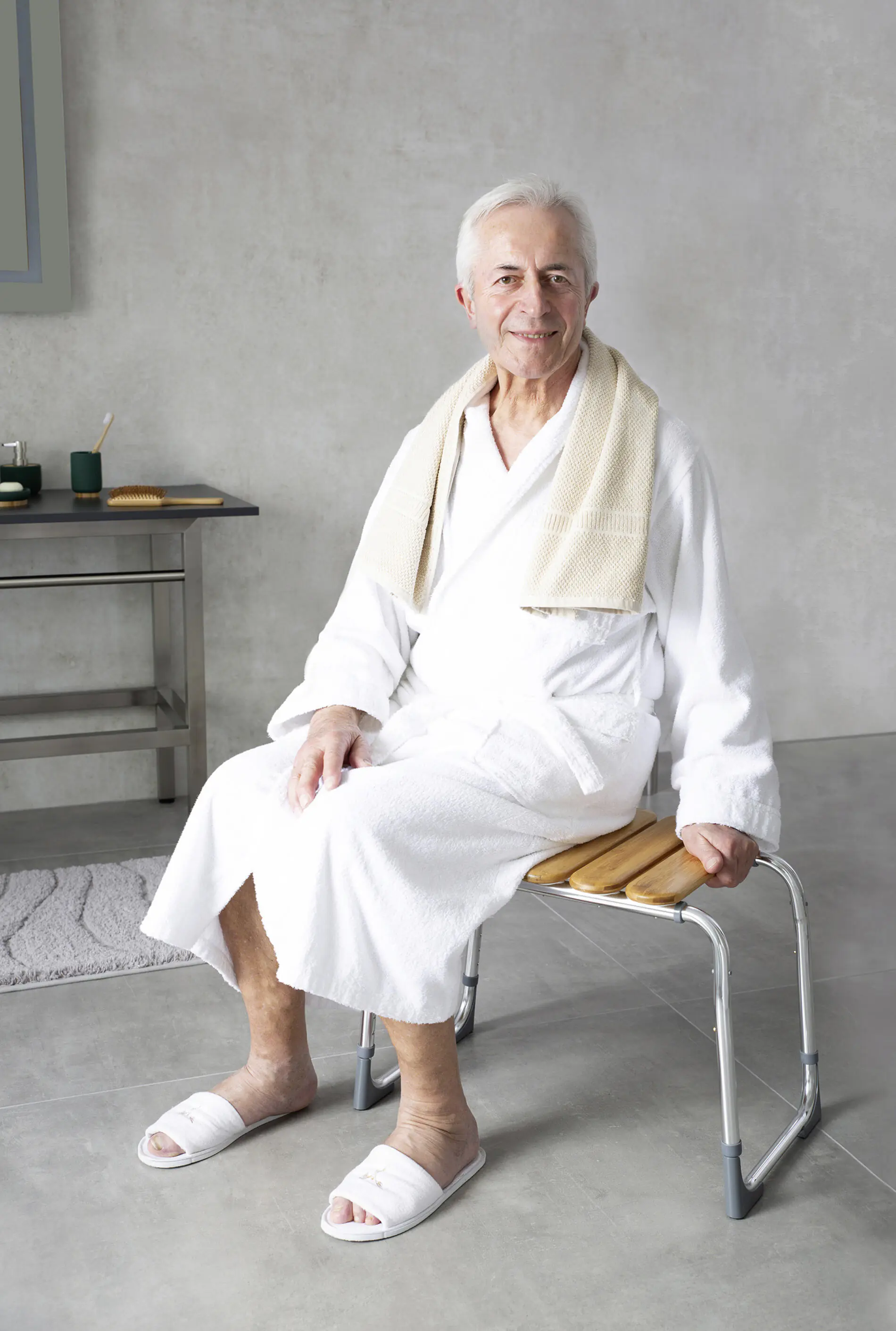 Ridder Bad-Hocker Pro, natur, höhenverstellbar,