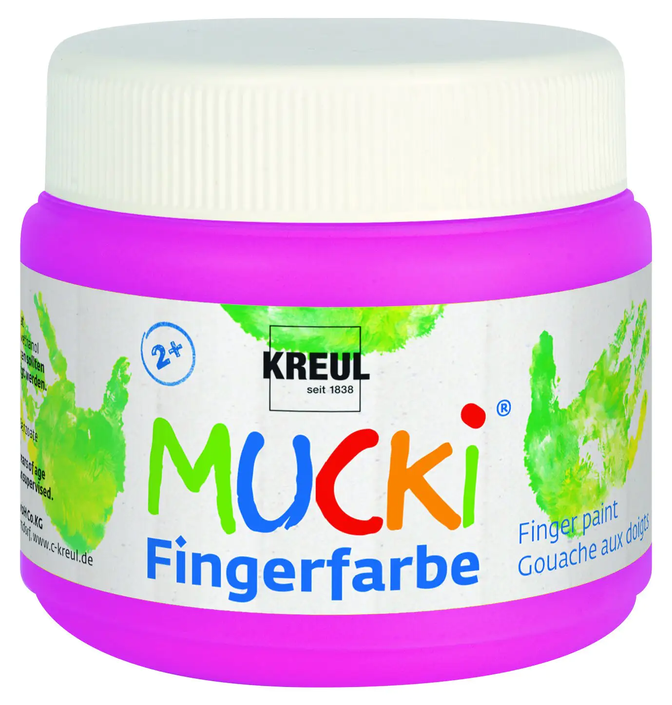 Kreul Mucki Fingerfarbe neonpink 150 ml Kreul Mucki Fingerfarbe neonpink 150 ml