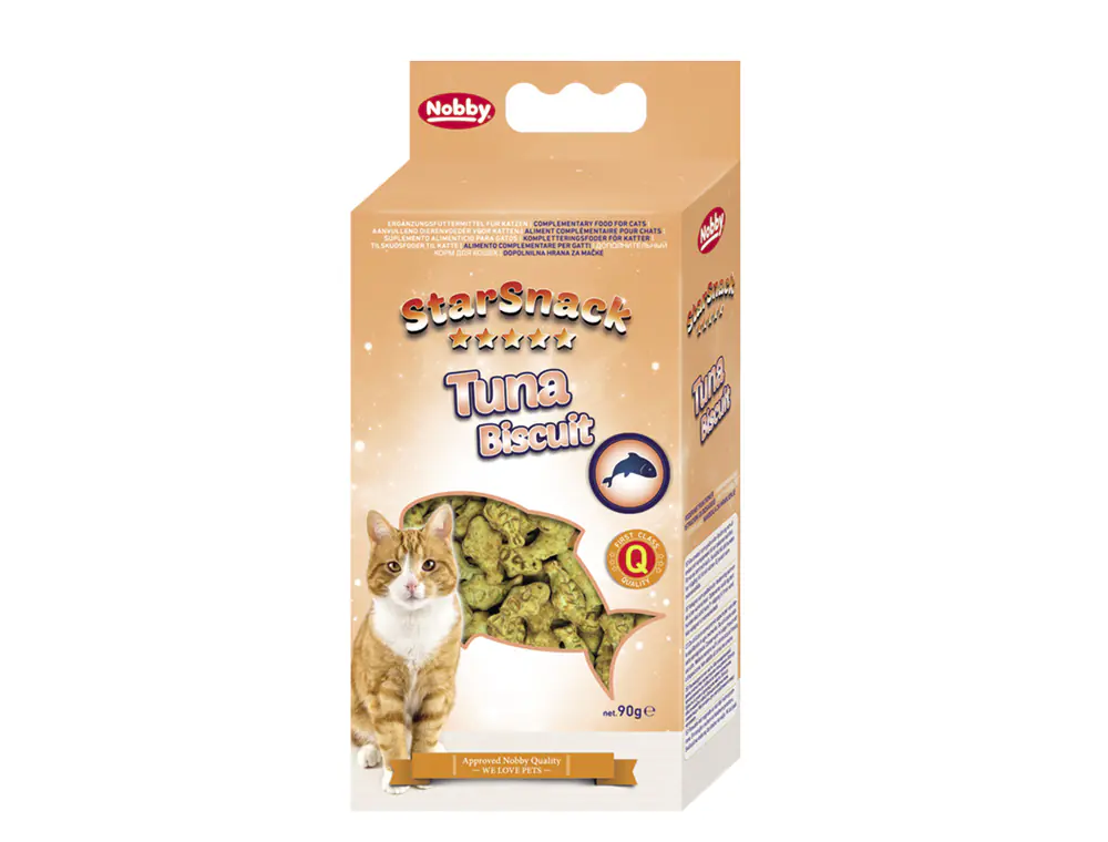 Nobby Katzenleckerli StarSnack Kekse 90 g Thunfisch