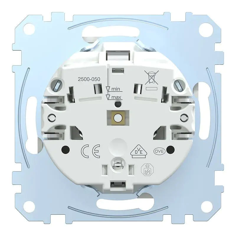 Merten Steckdose mit Klappdeckel System M polarweiß matt MEG2311-0419 Merten Steckdose mit Klappdeckel System M polarweiß matt MEG2311-0419