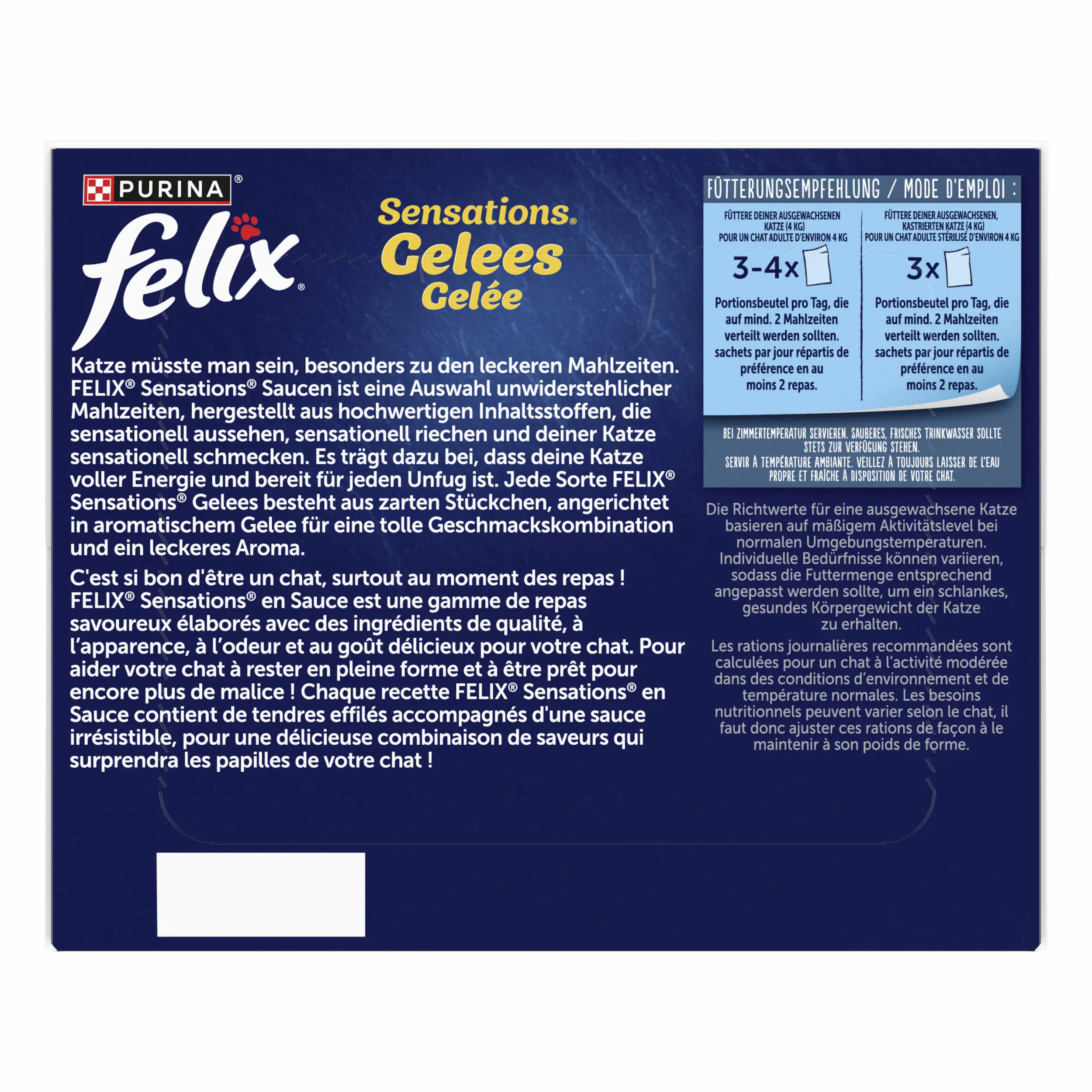 Felix Sensations Gelees Geschmacksvielfalt vom Land 24x 85g