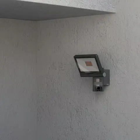 Steinel LED Außen-Strahler CAM2 SC ANT 21 W warmweiß Aluminium anthrazit