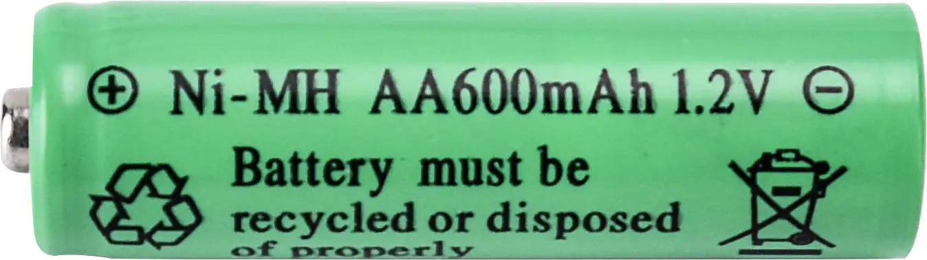Globo Akkubatterien NiMH Mignon AA 600 mAh, 1,2 Volt 2er Blister