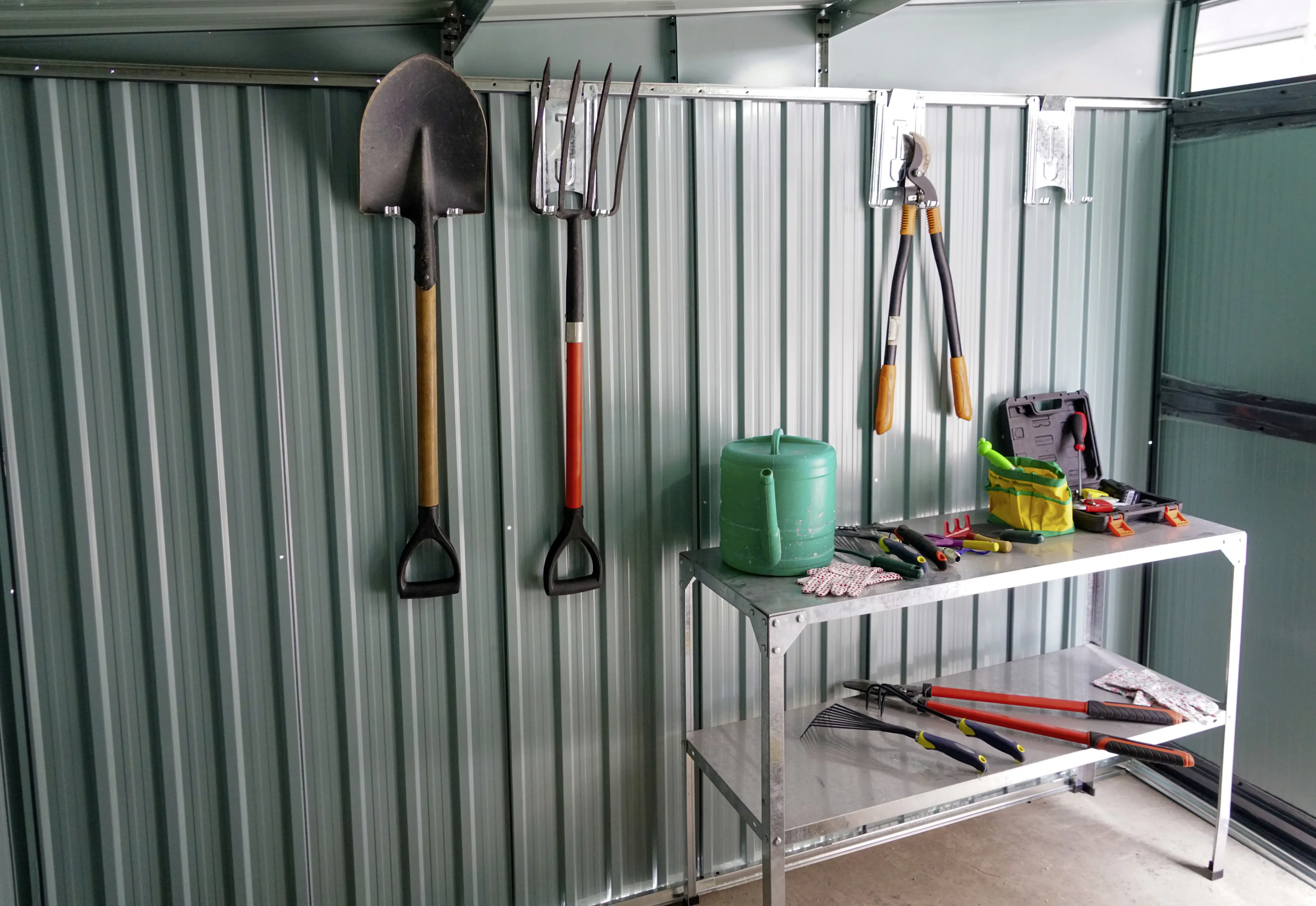 Pergart Metallgerätehaus Lübeck 89 224 x 267 cm anthrazit-matt