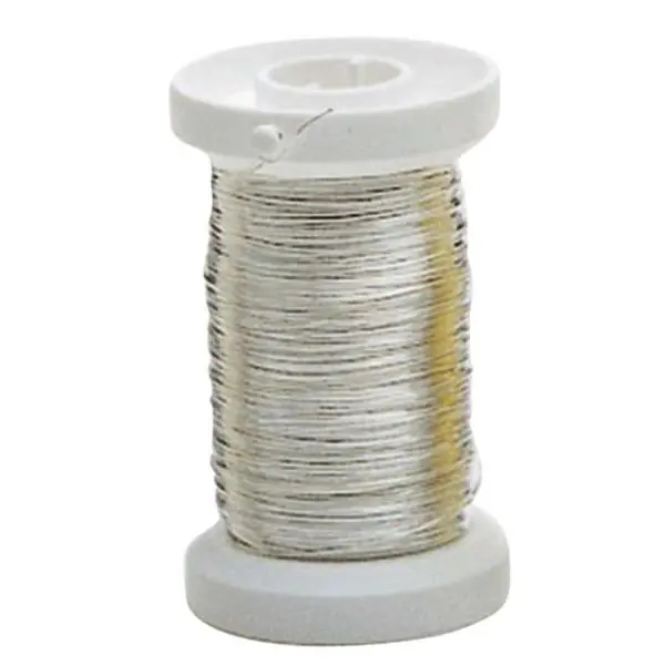 Glorex Silberdraht 0,25 mm x 40 m
