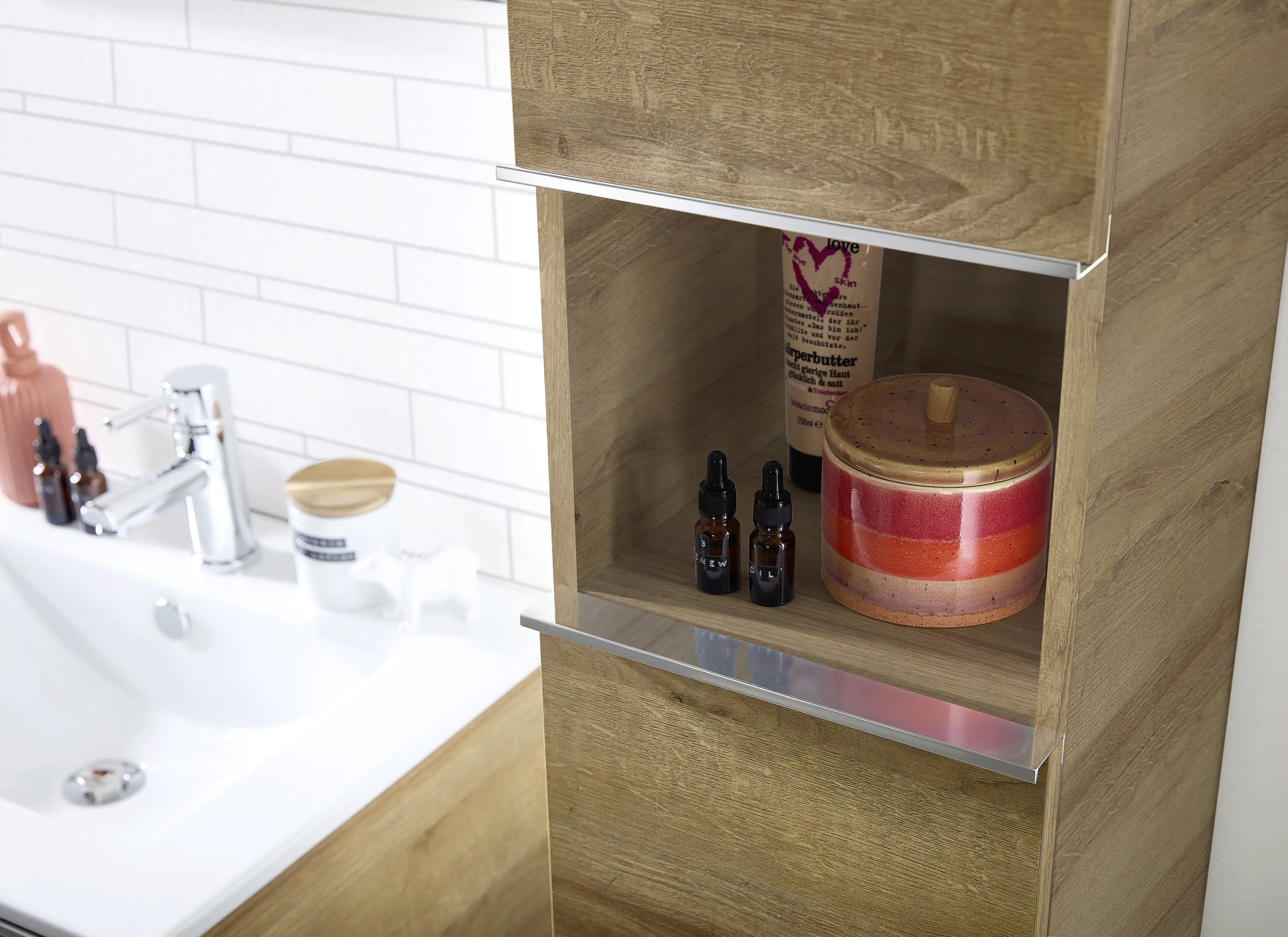 Primaster Hochschrank Düsseldorf riviera 168 x 30 x 33 cm