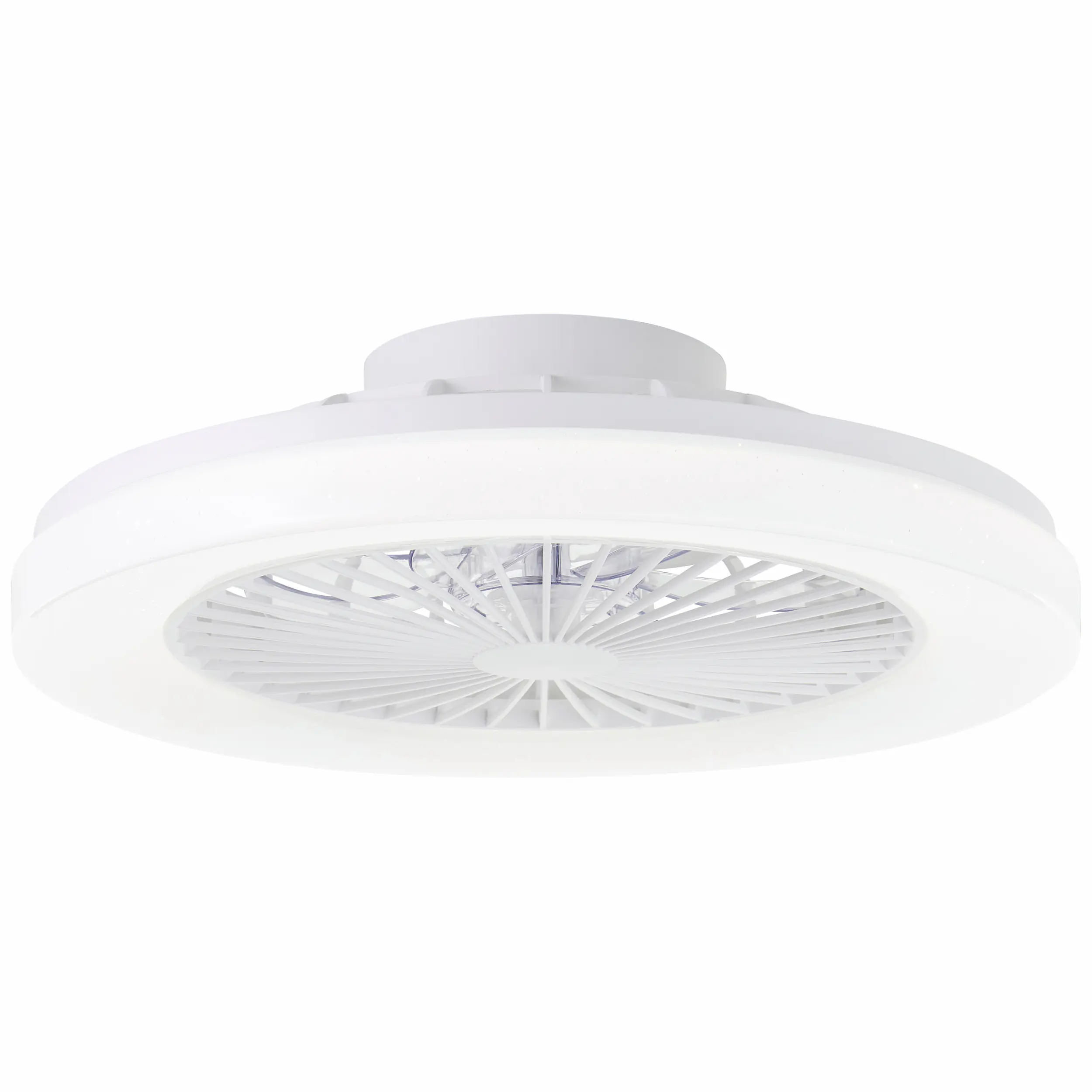 Brilliant LED Deckenleuchte mit Ventilator Siano Ø 48 cm 40 W weiß