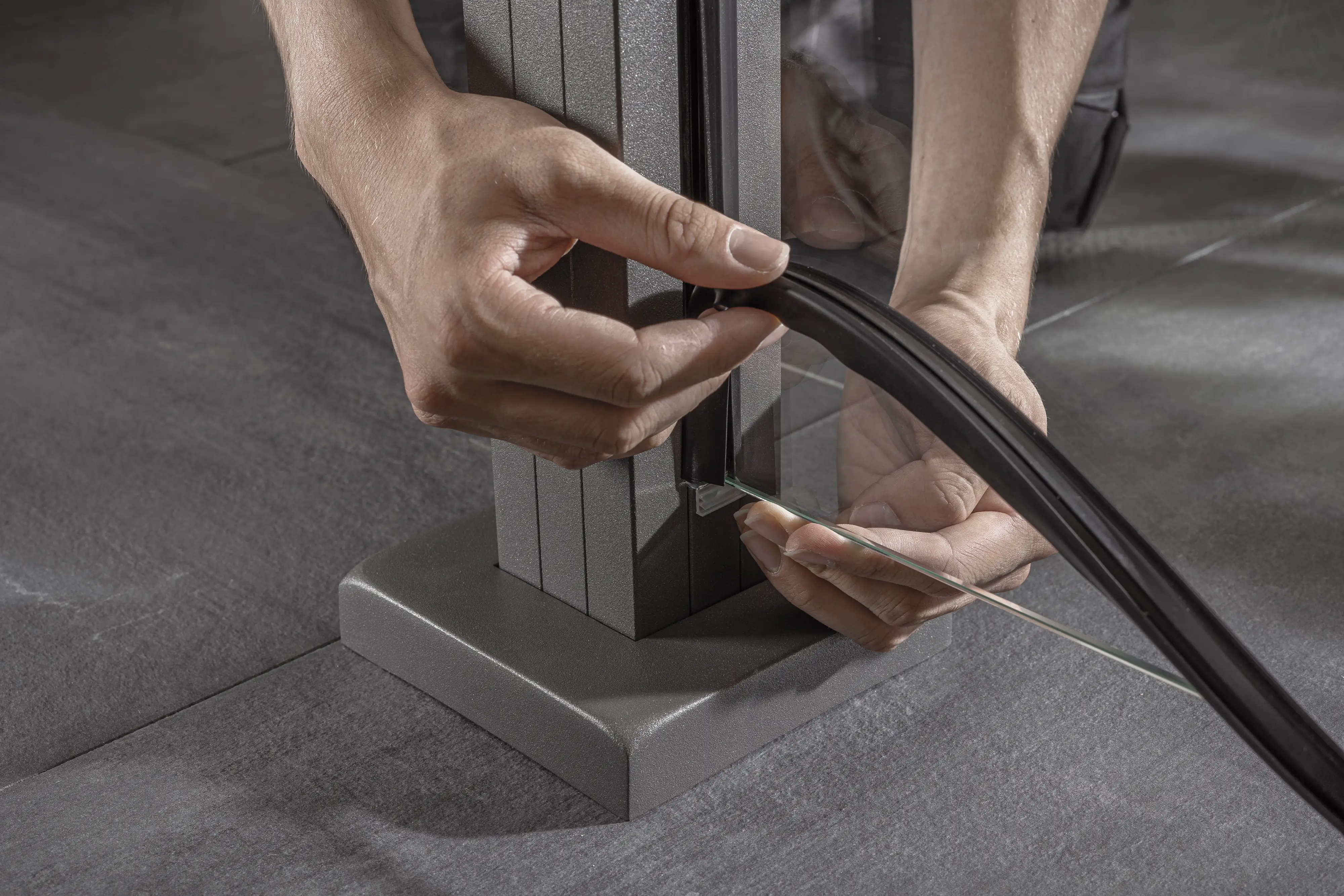 4250189860117 Ambiente Gummidichtung schwarz, 15 laufende Meter