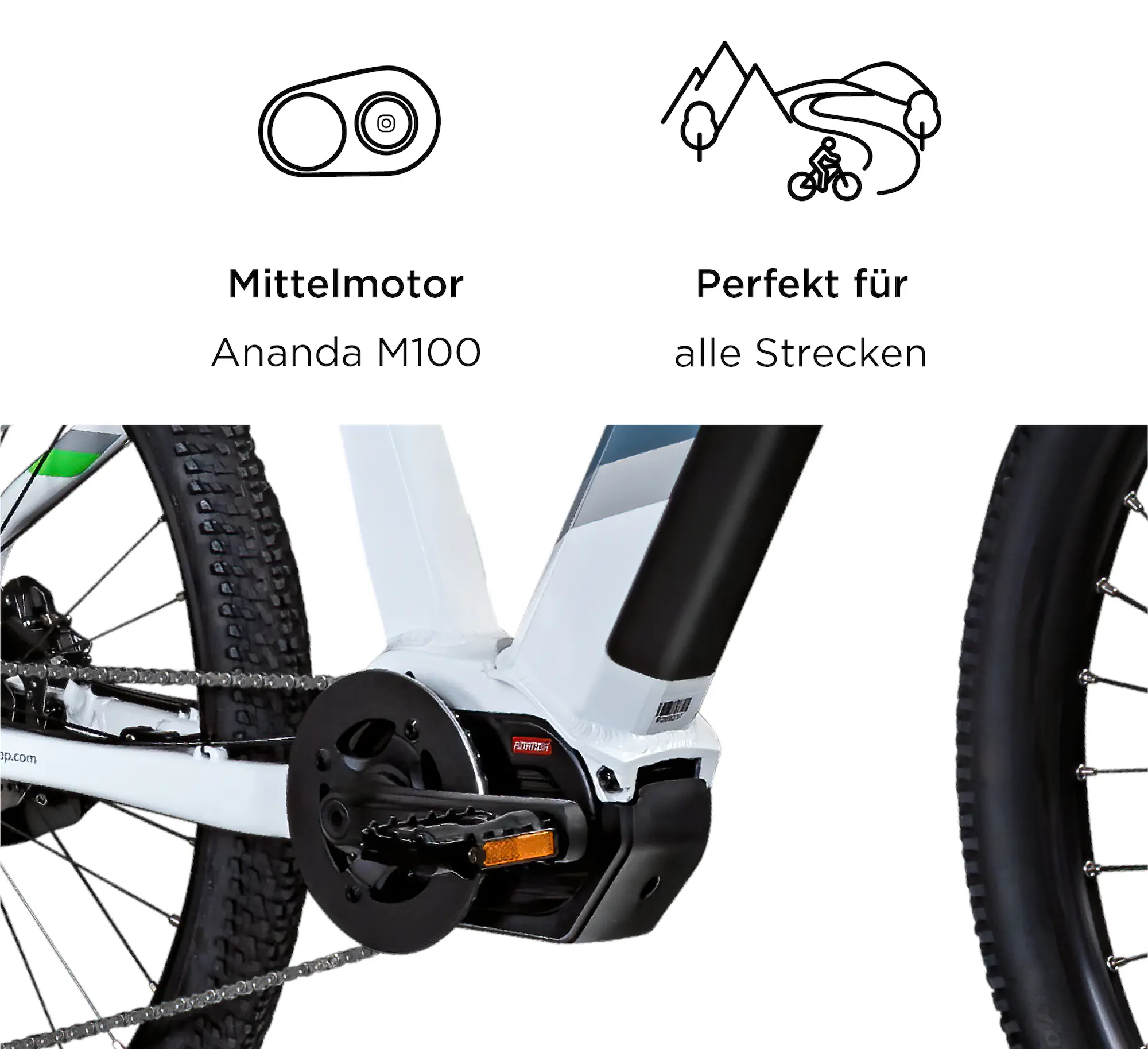 Zündapp E-Bike MTB X900 27,5 Zoll 10-Gang 733 Wh weiß Zündapp E-Bike MTB X900 27,5 Zoll 10-Gang 733 Wh weiß