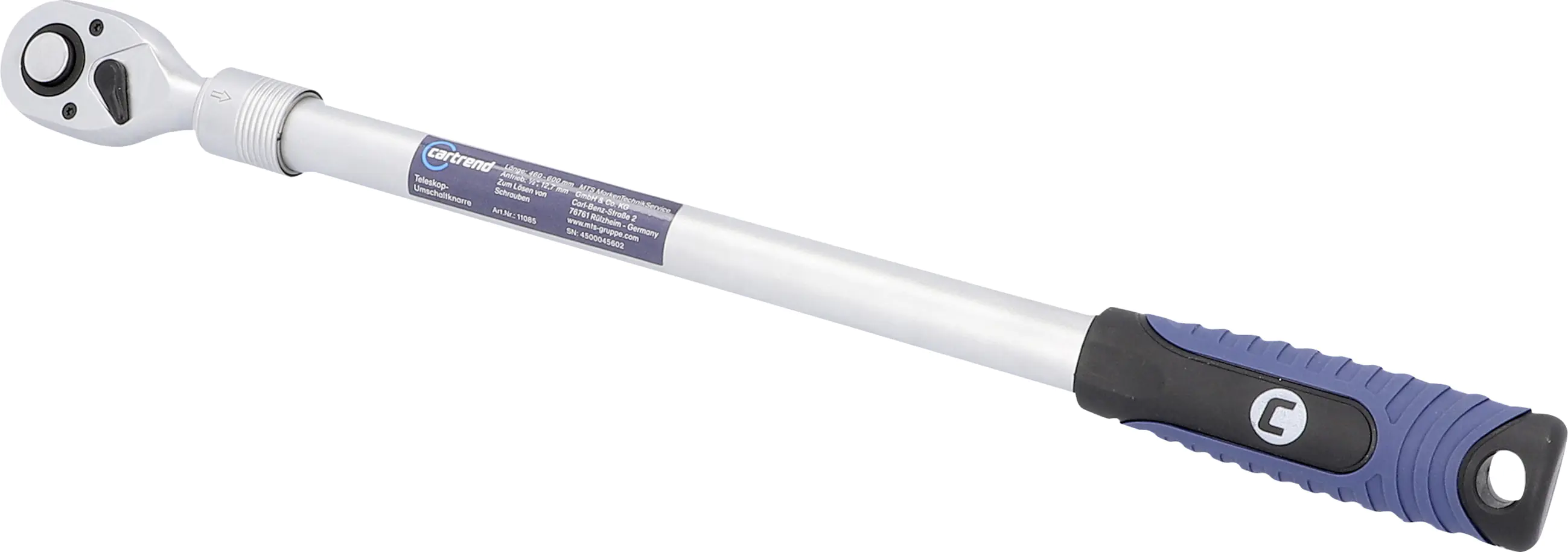 Cartrend Teleskop-Umschaltknarre 46 - 60 cm Cartrend Teleskop-Umschaltknarre 46 - 60 cm