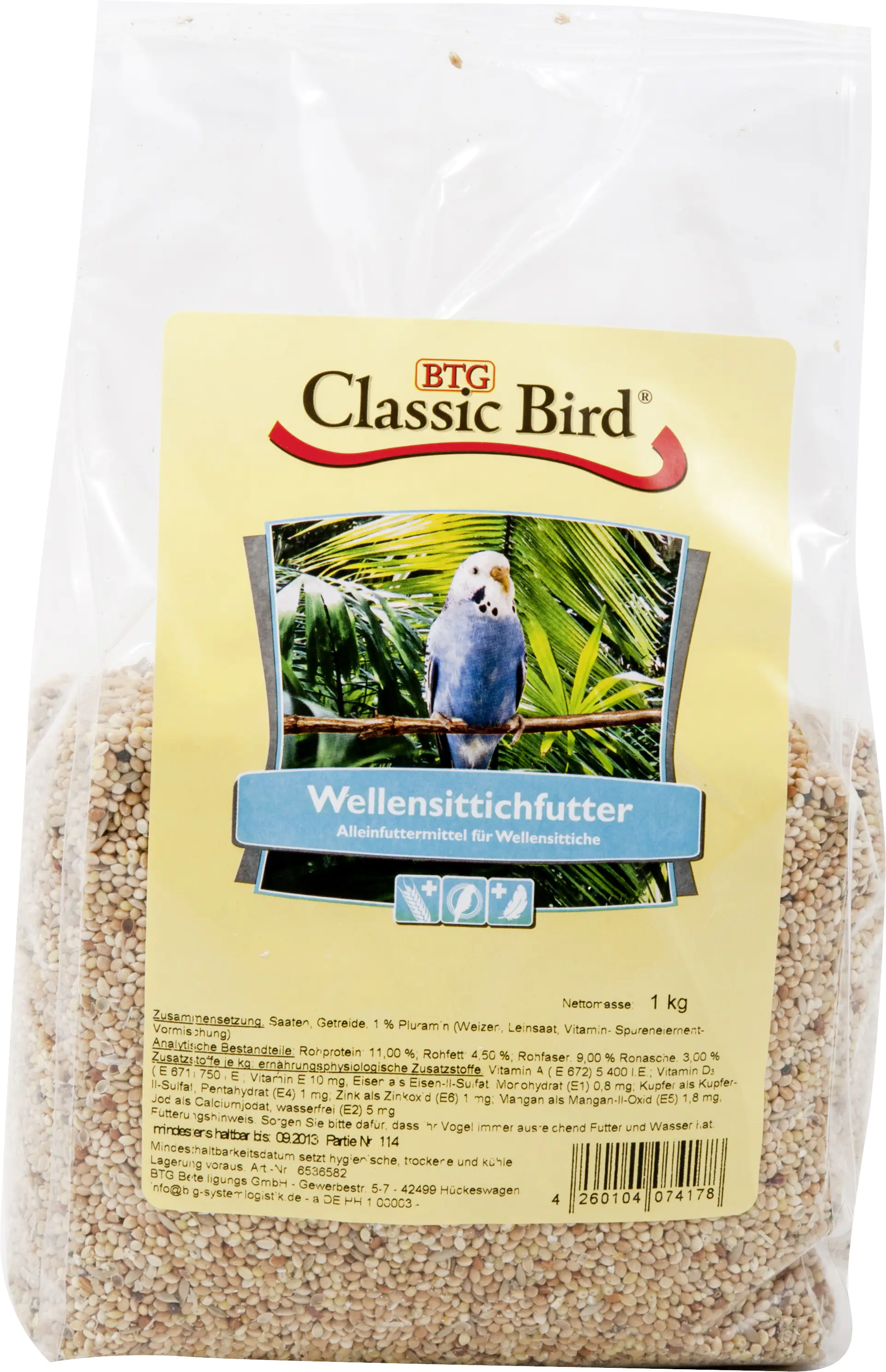 Classic Bird Wellensittichfutter 1 kg