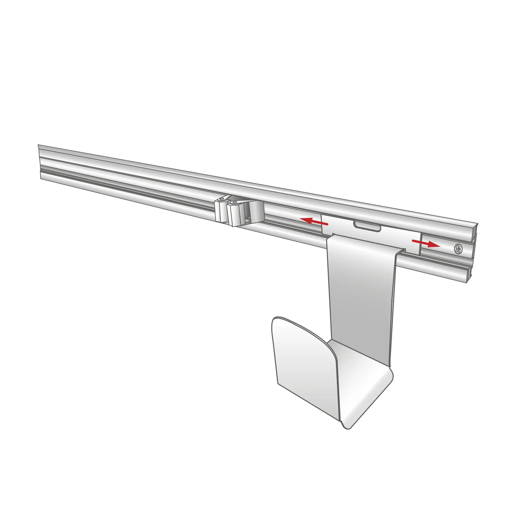 Wagner Wandhaken hooks4tools mit Kabelaufnahme Tragkraft bis 2 kg Stahl chrom