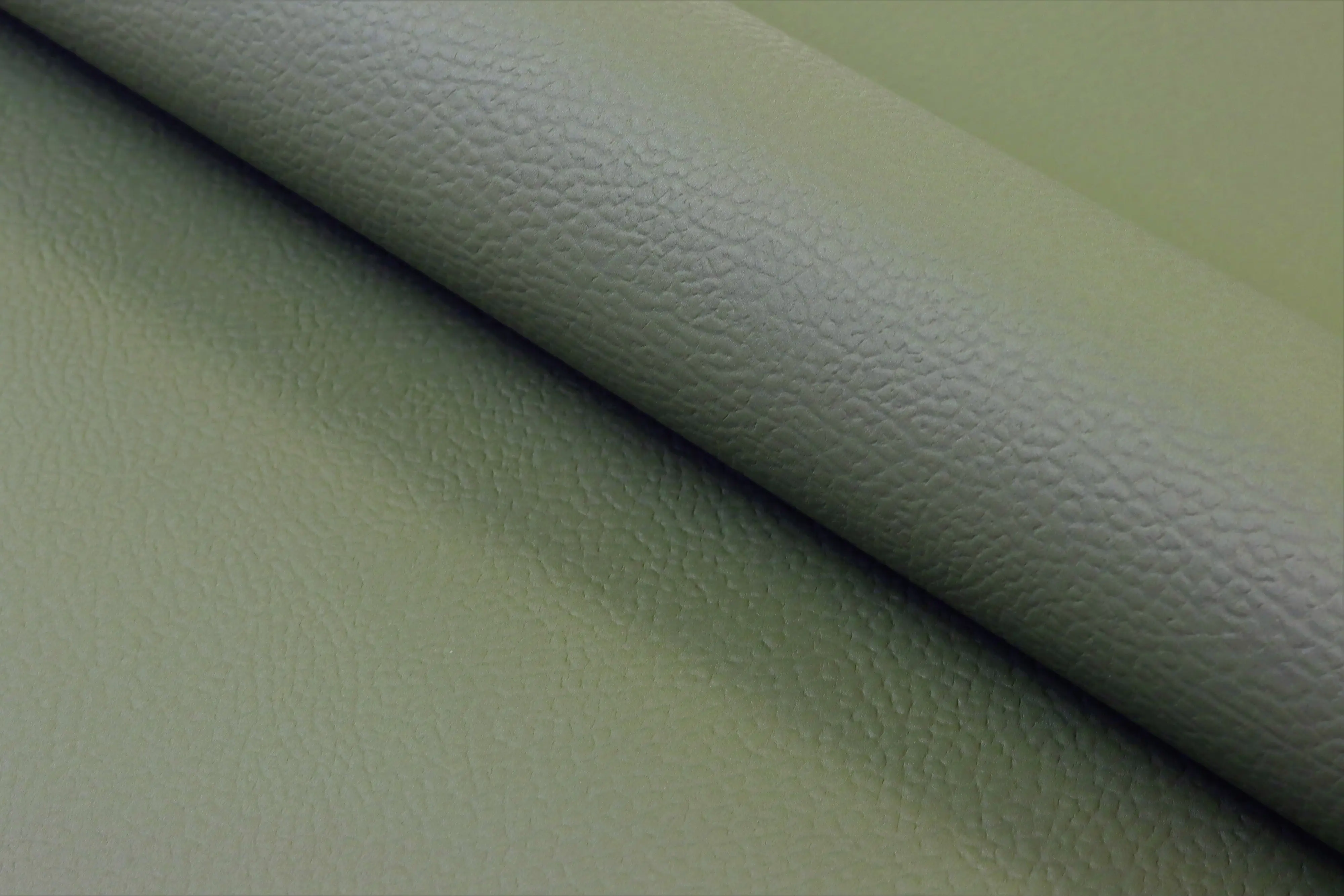 Rasch Vliestapete 752687 African Queen III, Lederstruktur grün, 10,05 x 0,53 m