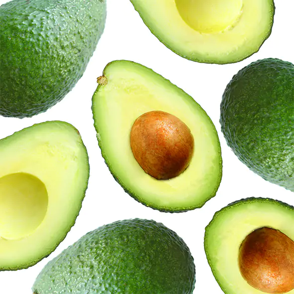 Braun & Company Servietten Motiv Avocado 33 x 33 cm - 20er Pack