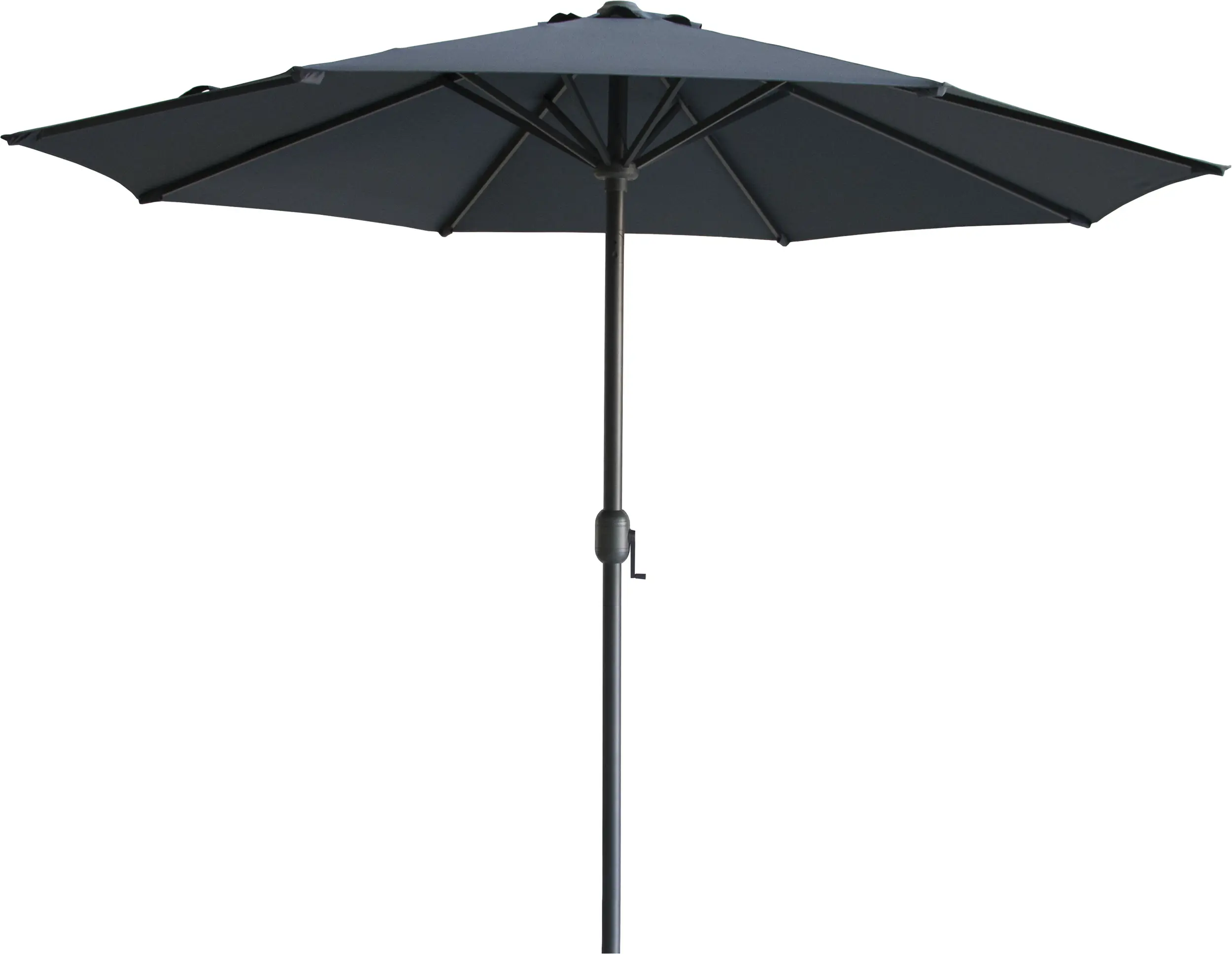 Primaster Sonnenschirm Kreta anthrazit/grau Ø 300 cm 