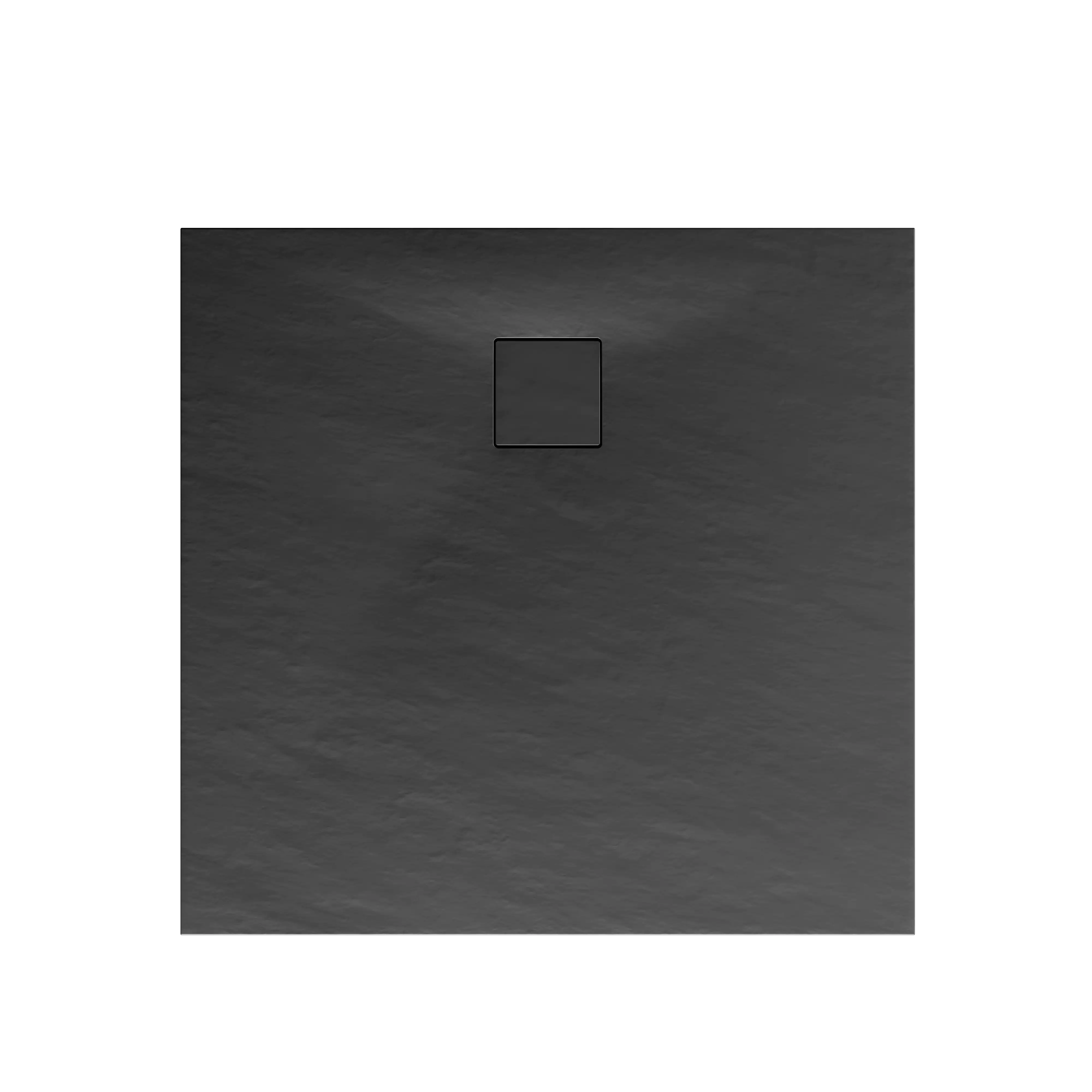 Schulte Duschwanne Steinstruktur 90 x 90 cm anthrazit